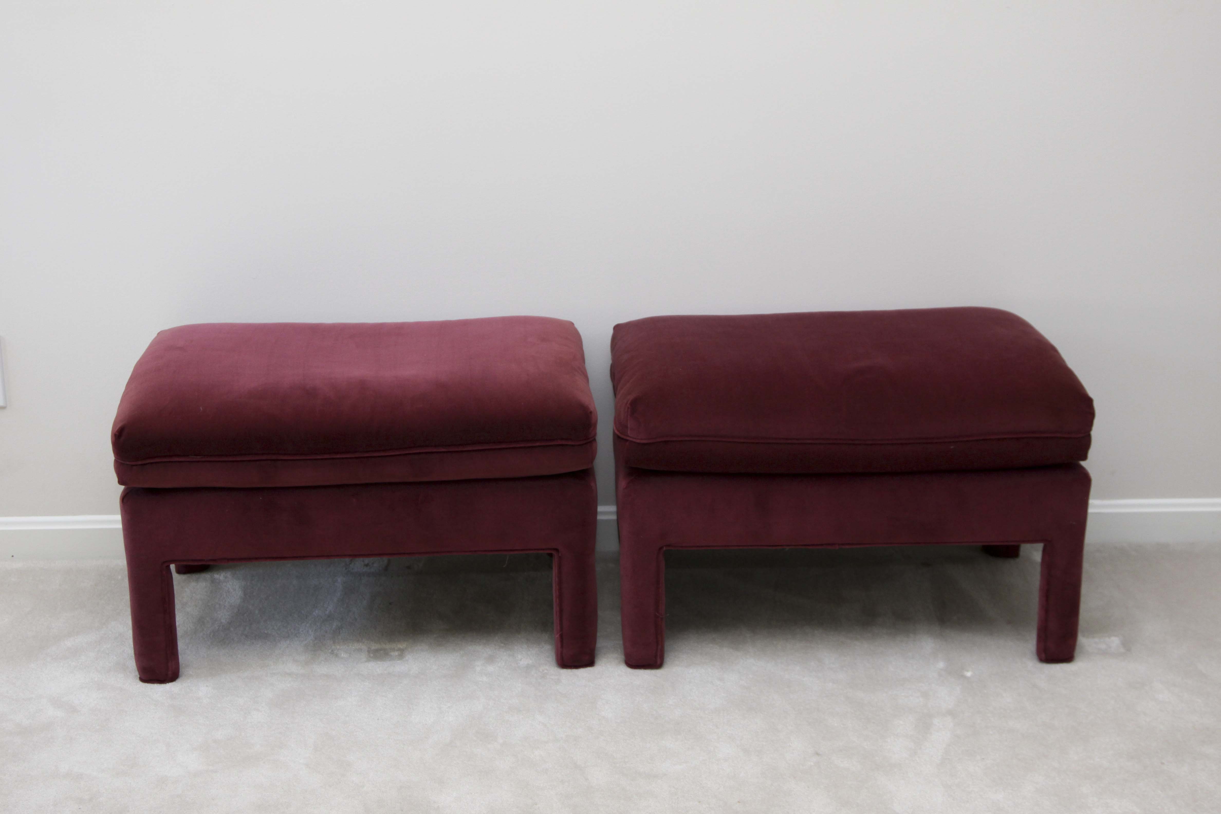 Upholstered Ottomans by Schoonbeck Co.