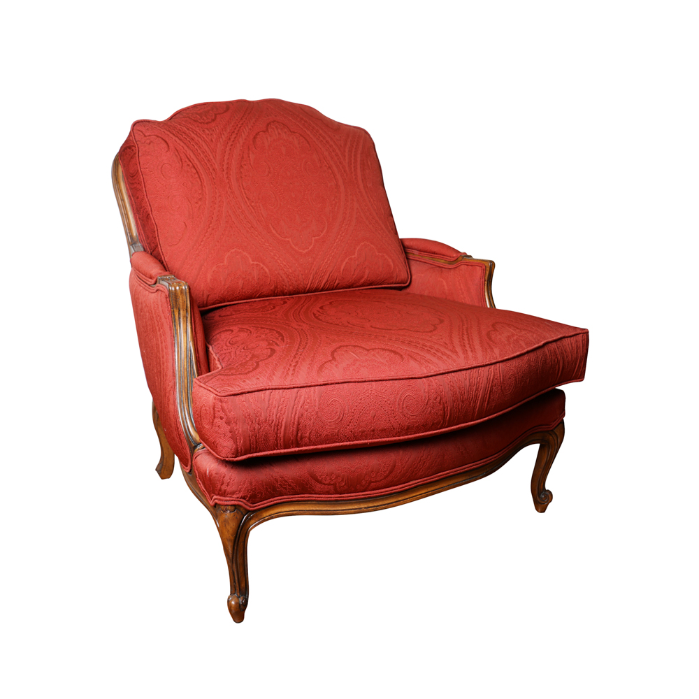 Upholstered Bergere by Ethan Allen