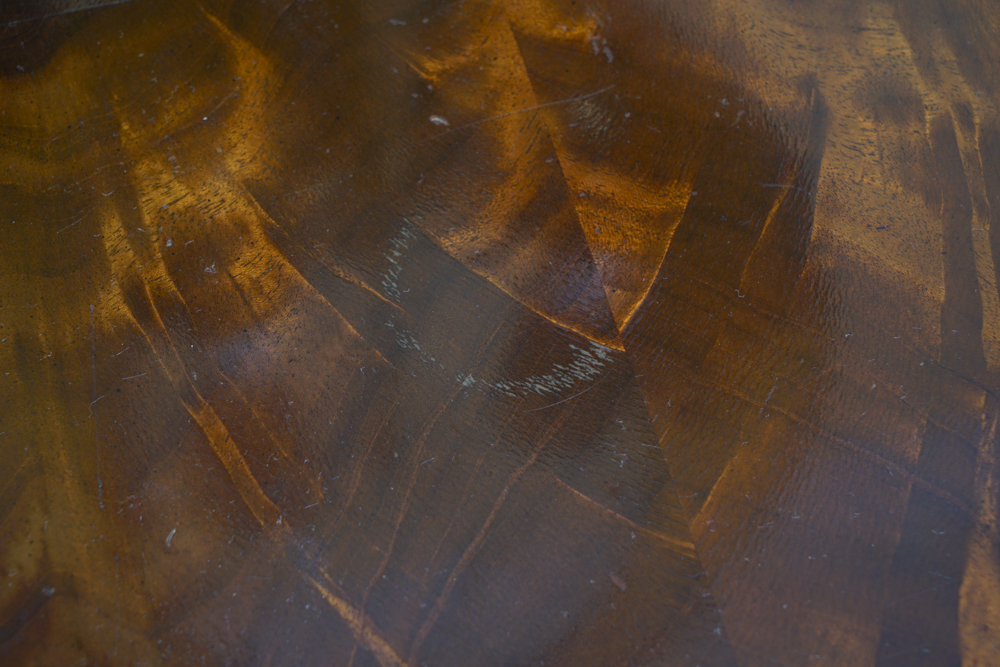 Vintage Hepplewhite Style Mahogany End Table by Hekman