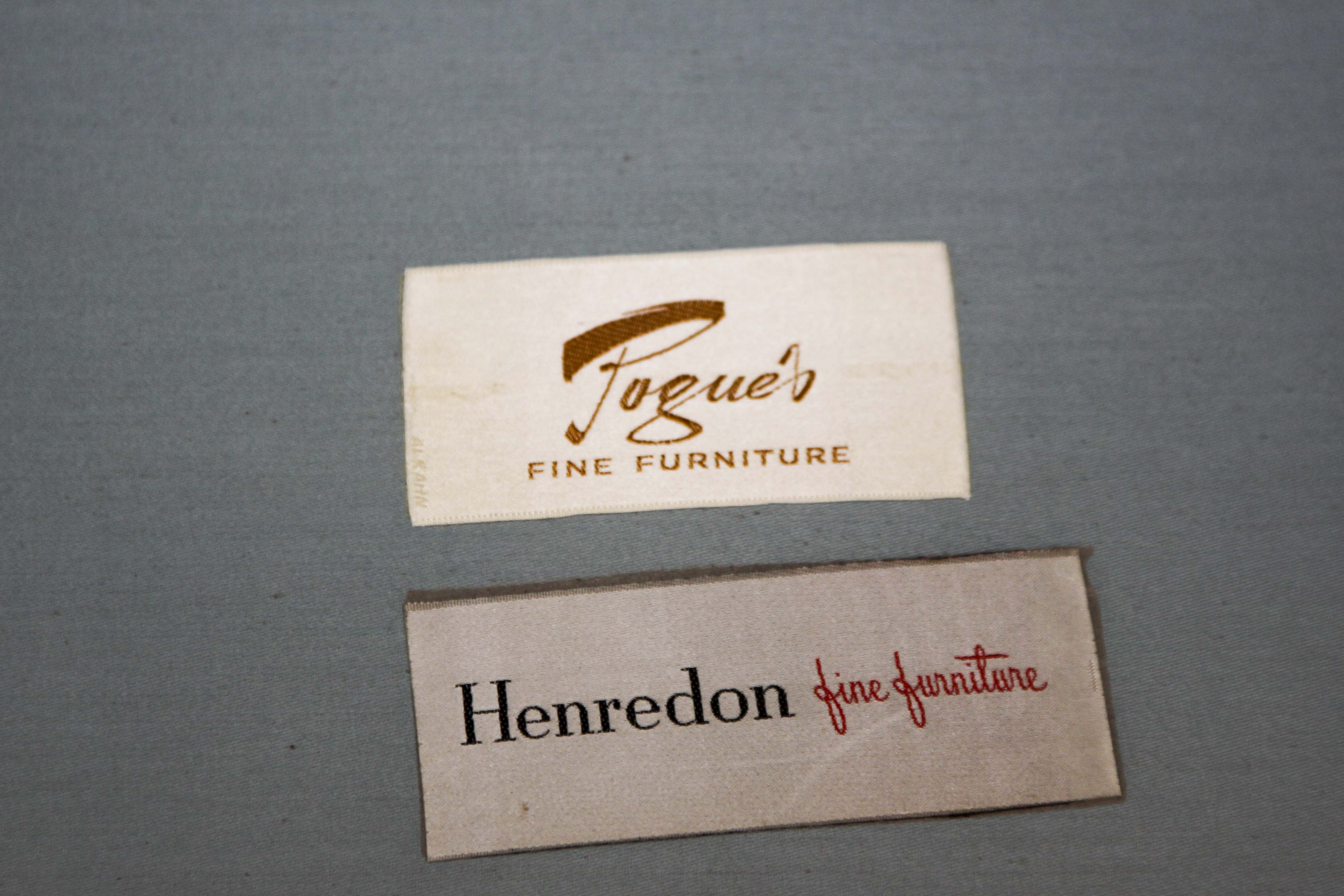 Henredon Side Arm Chairs