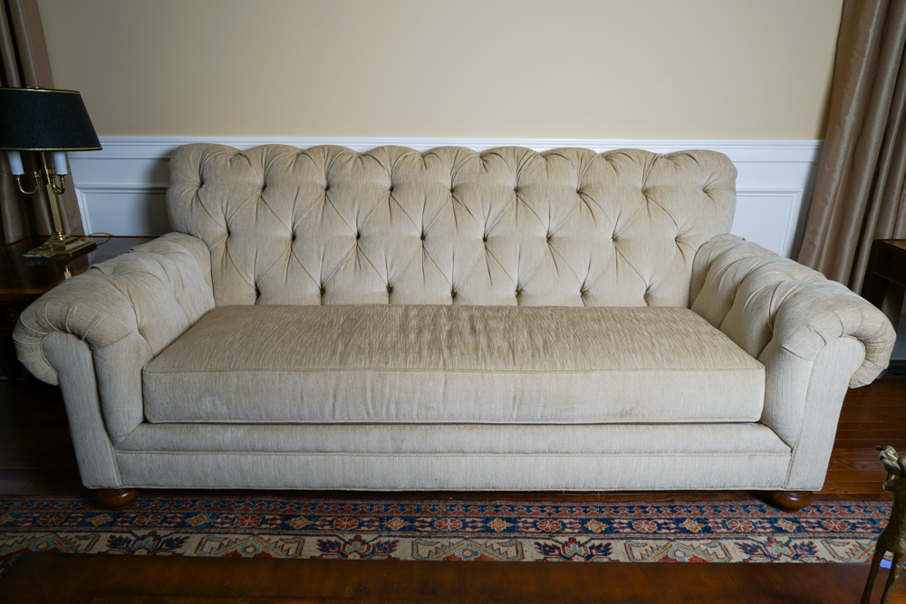 Ethan Allen Chesterfield Sofa
