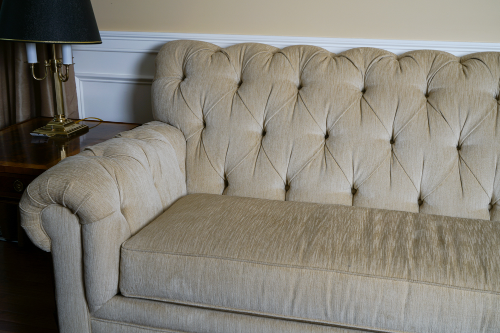 Ethan Allen Chesterfield Sofa