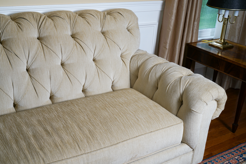 Ethan Allen Chesterfield Sofa