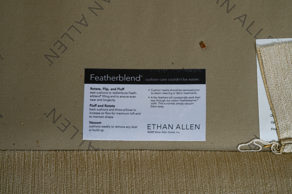 Ethan Allen Chesterfield Sofa