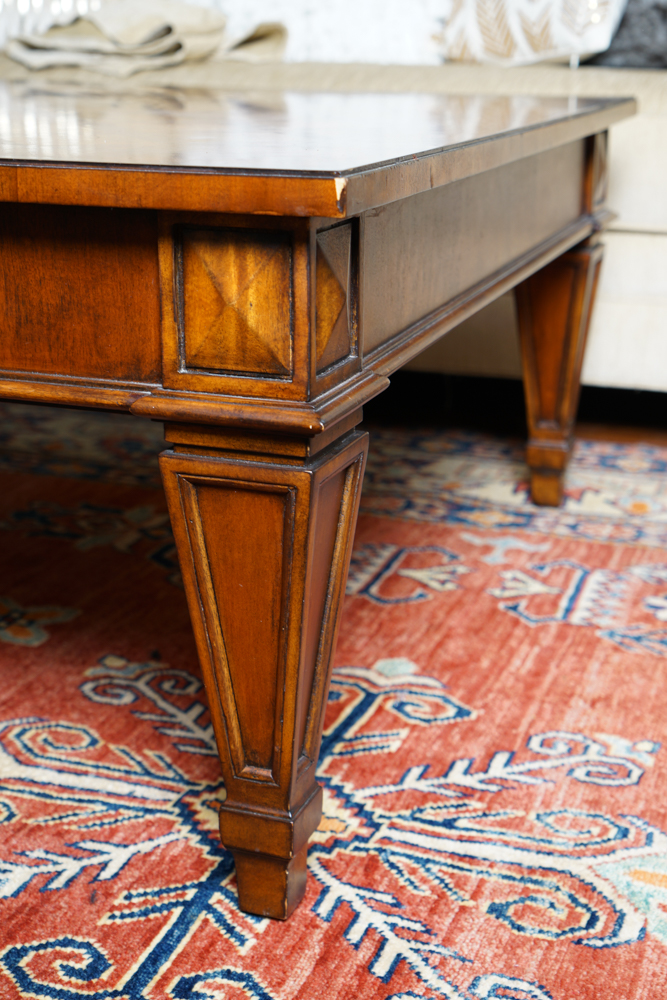 Ethan Allen Directoire Style Cocktail Table