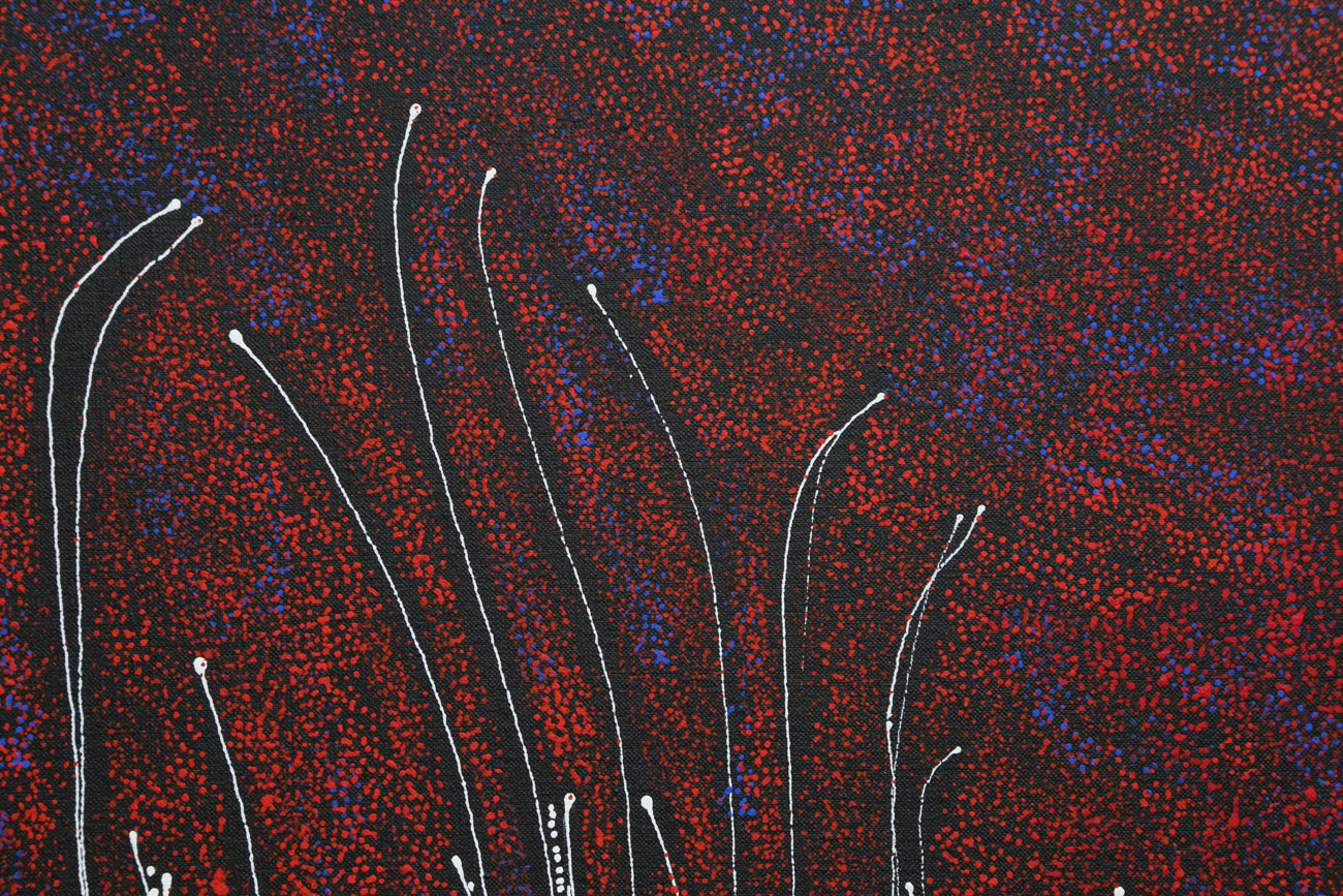 Jorna Newberry Acrylic Painting On Canvas "Warv"