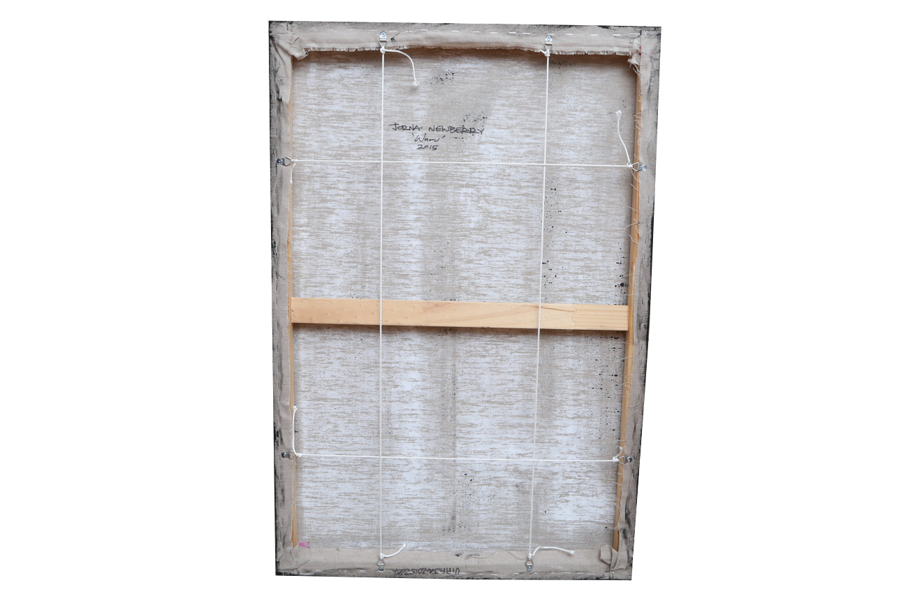 Jorna Newberry Acrylic Painting On Canvas "Warv"