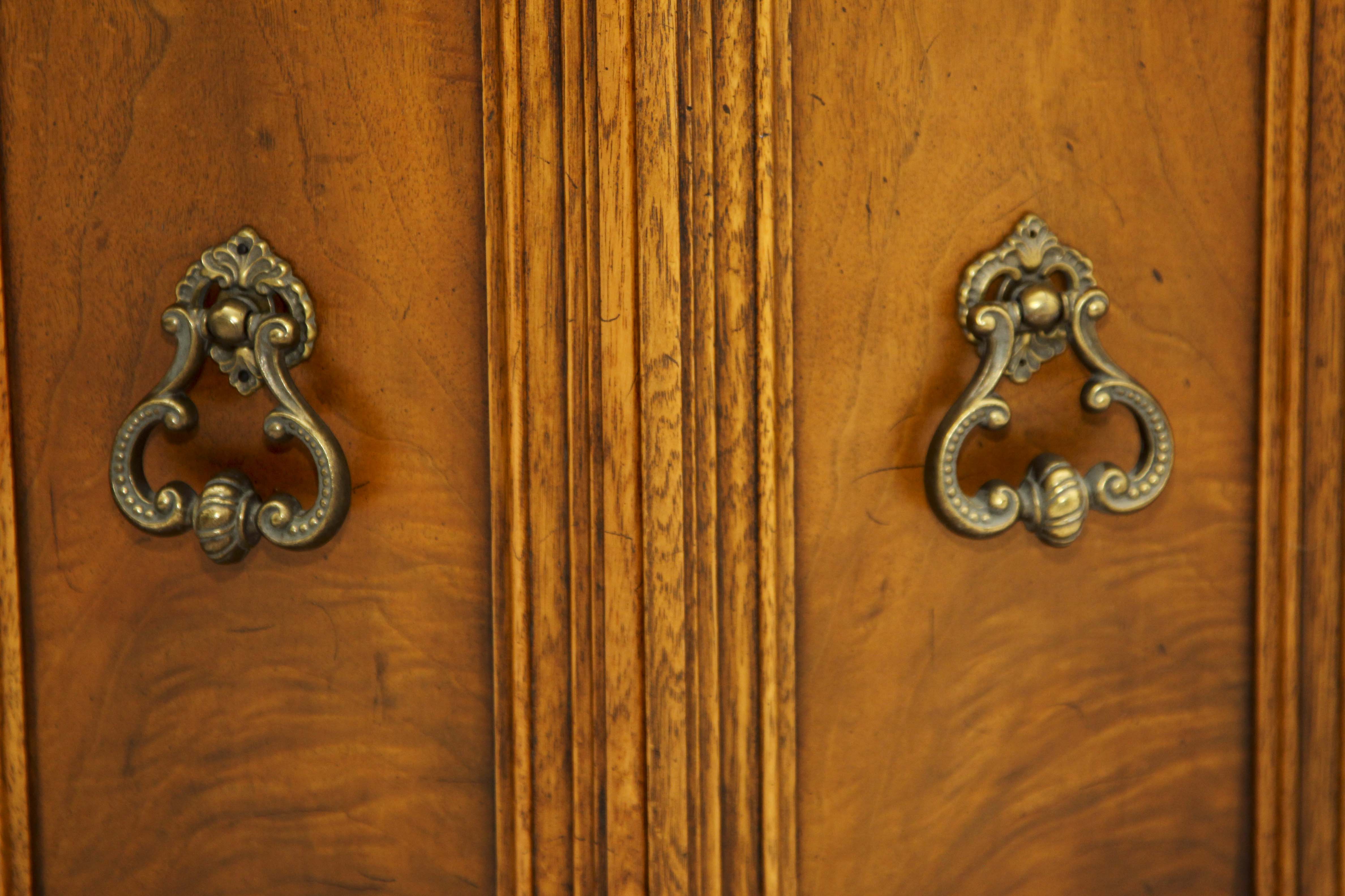 Wooden Cabinet Side Table