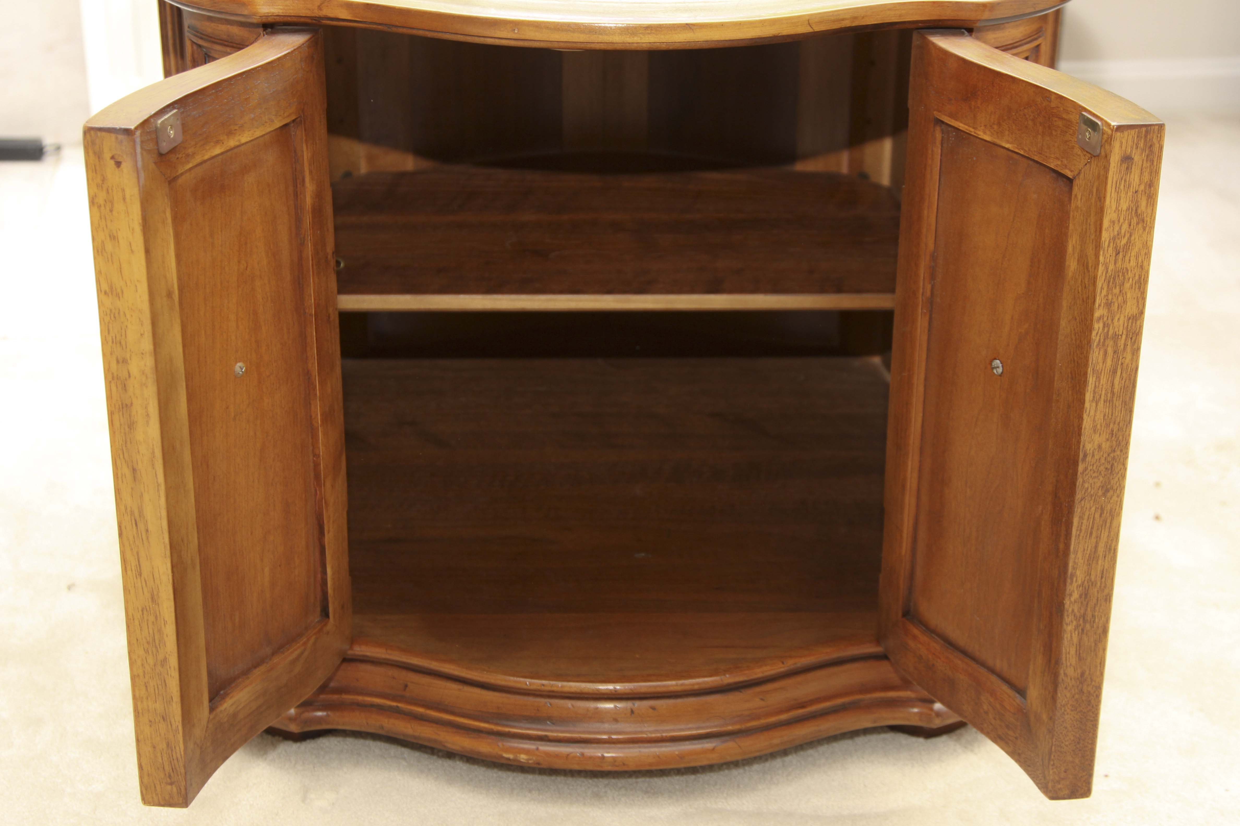 Wooden Cabinet Side Table