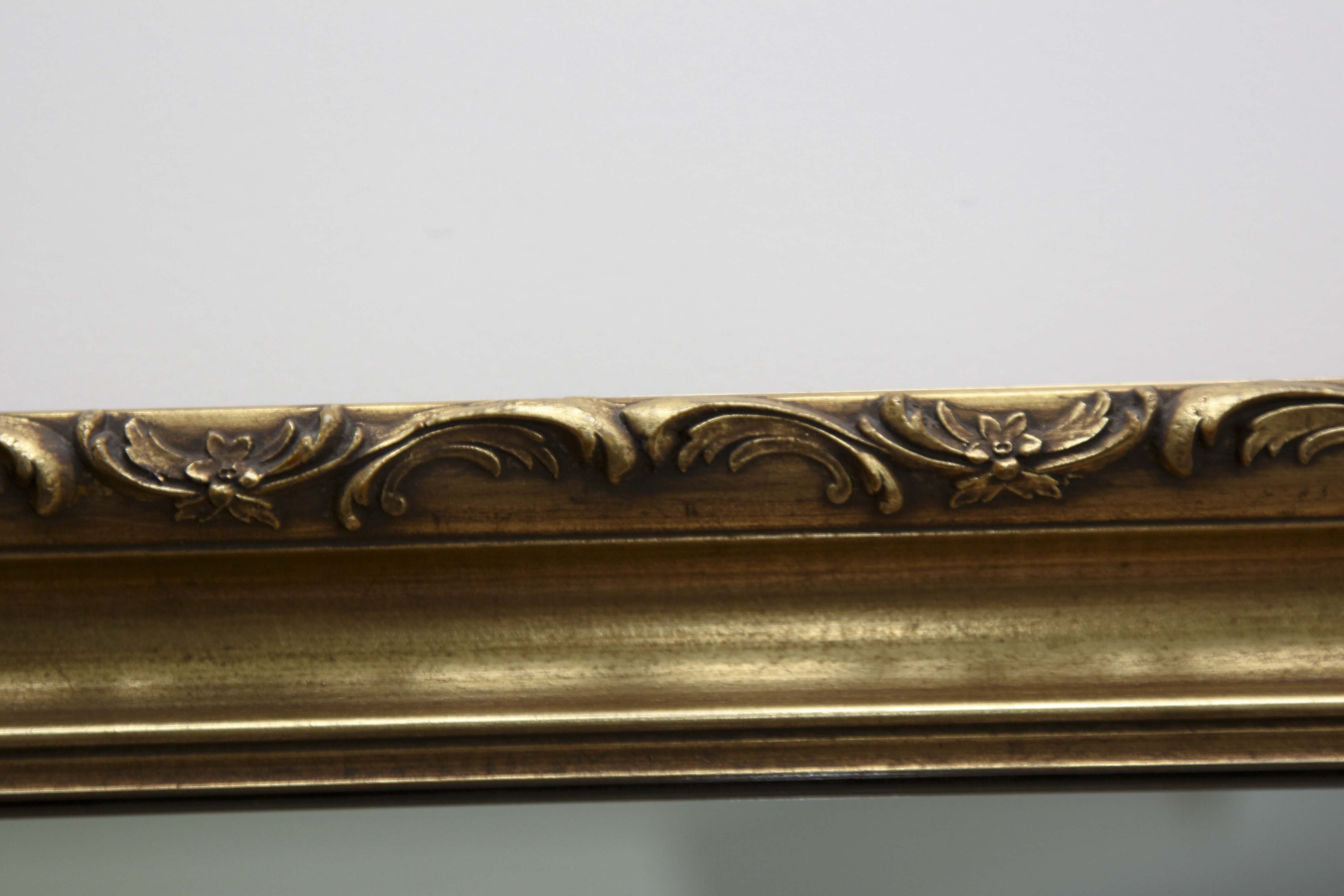 Gold Framed Ornate Mirror