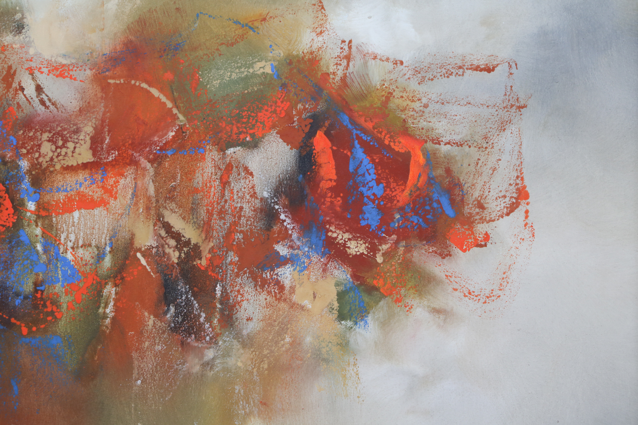 Original Signed Acrylic Painting On Canvas