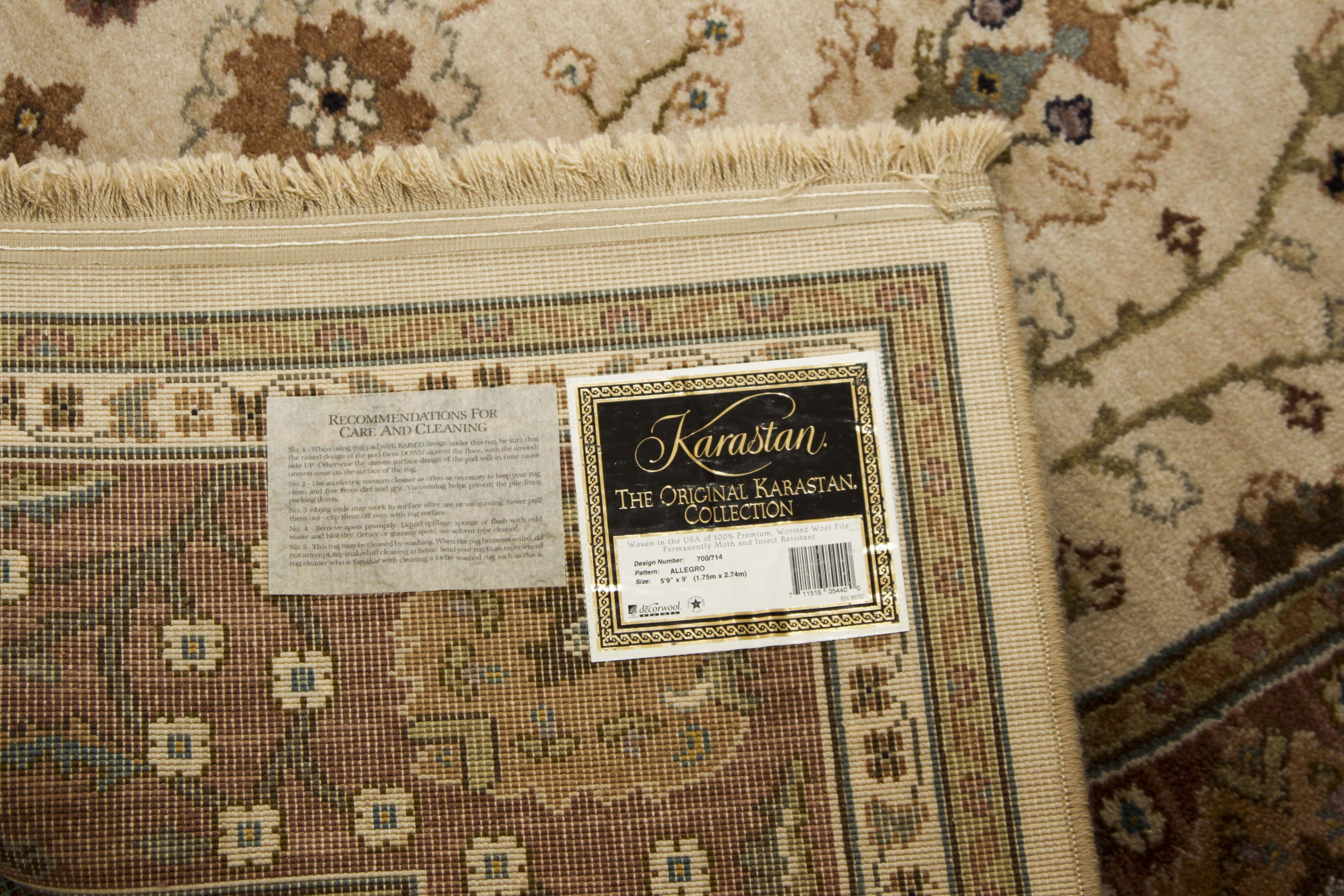 Karastan "Allegro"  Wool Woven Area Rug