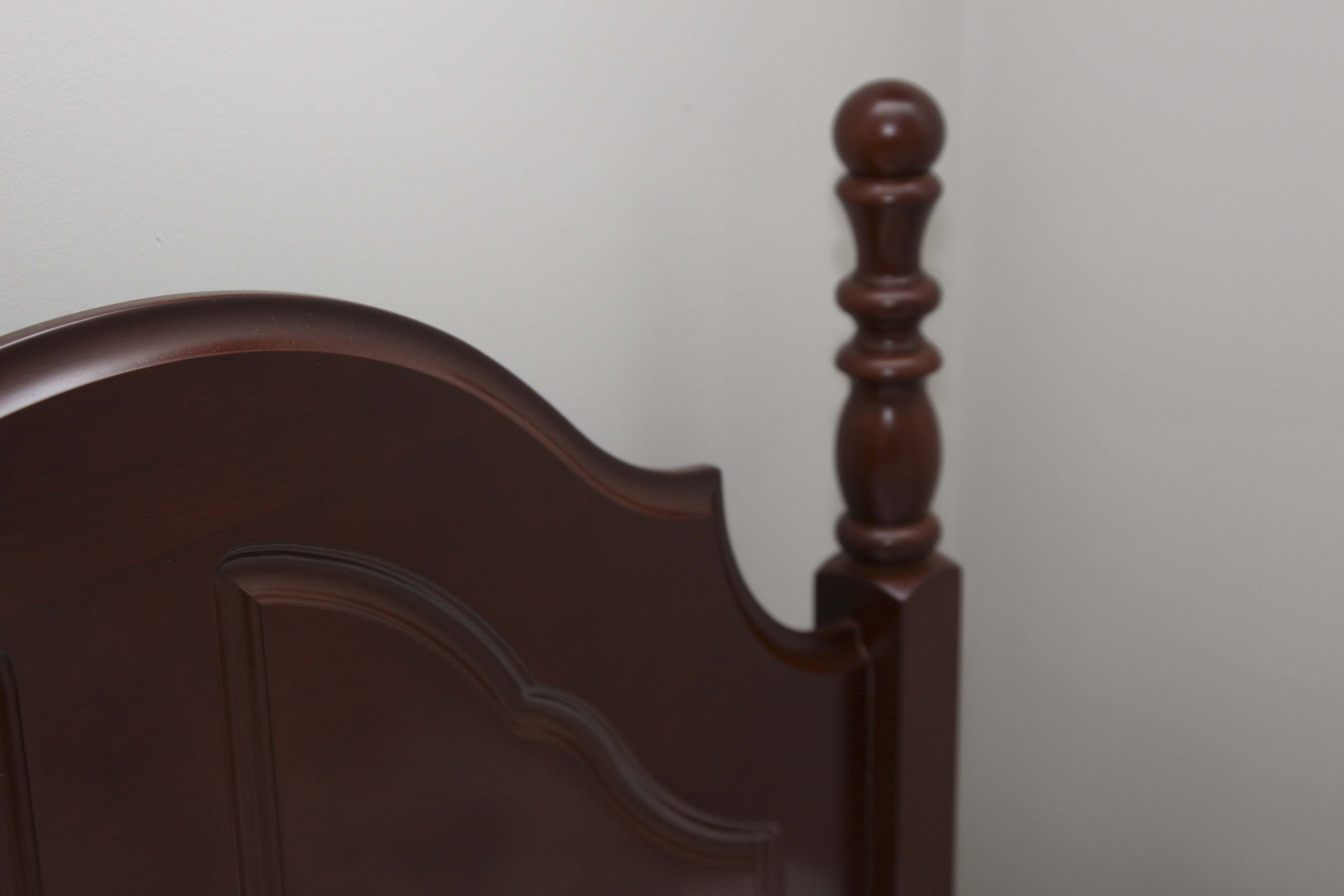 Pair of Mahogany Twin Beds