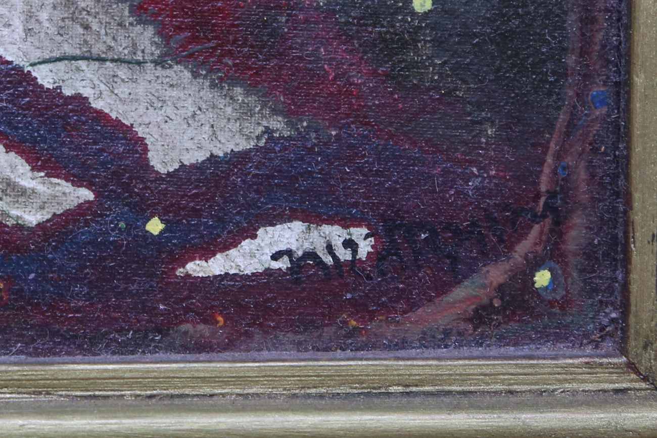 Original Abstract Acrylic Painting On Canvas "Desire"