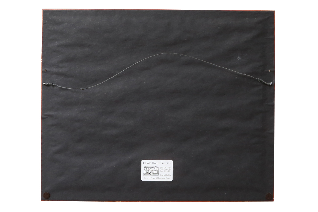 Roger François Acrylic Folk Art Painting On Canvas