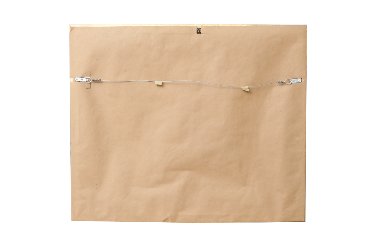 J. Anderson Cubist Style Acrylic Painting On Canvas