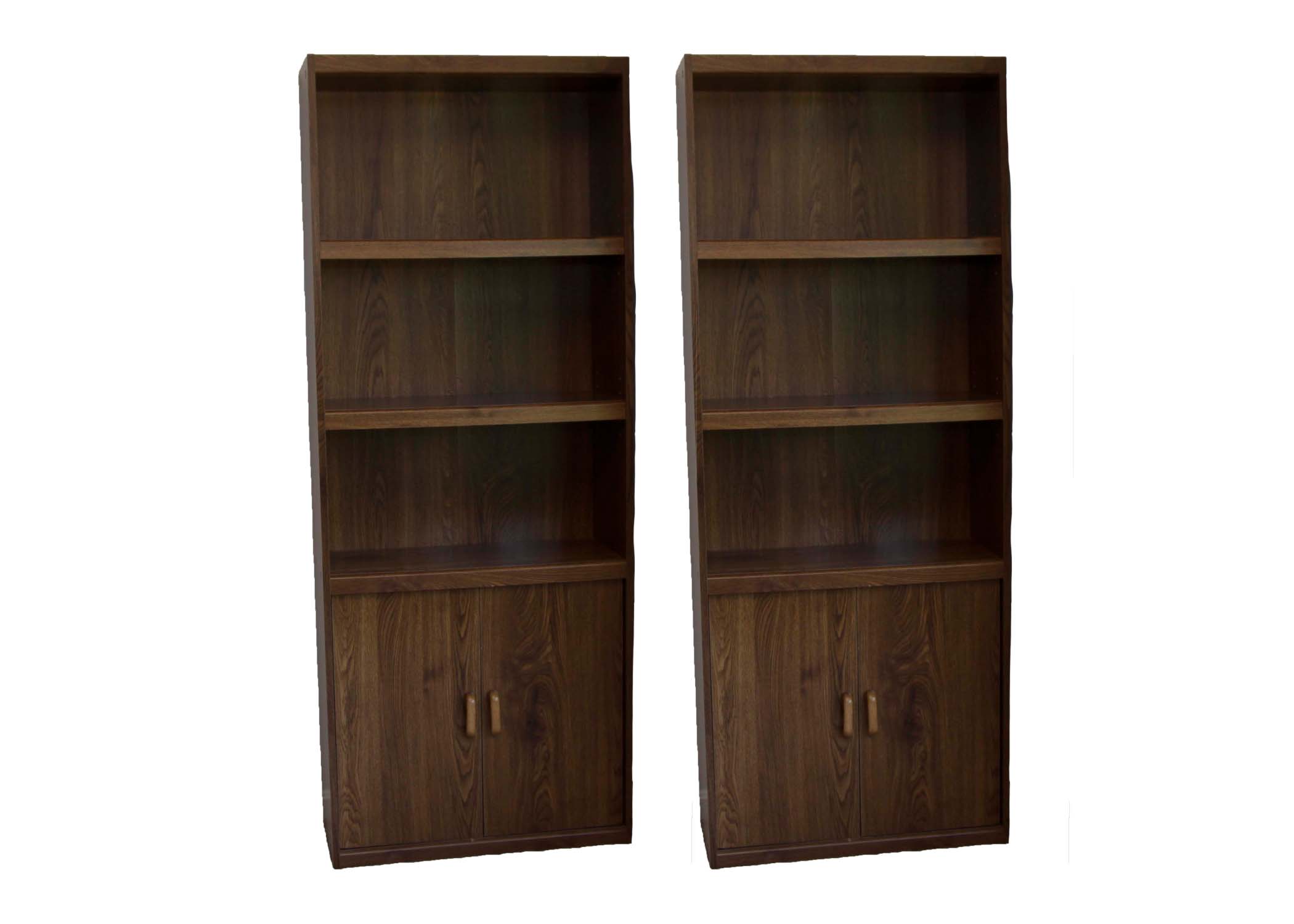 Wood Style Matching Bookcases