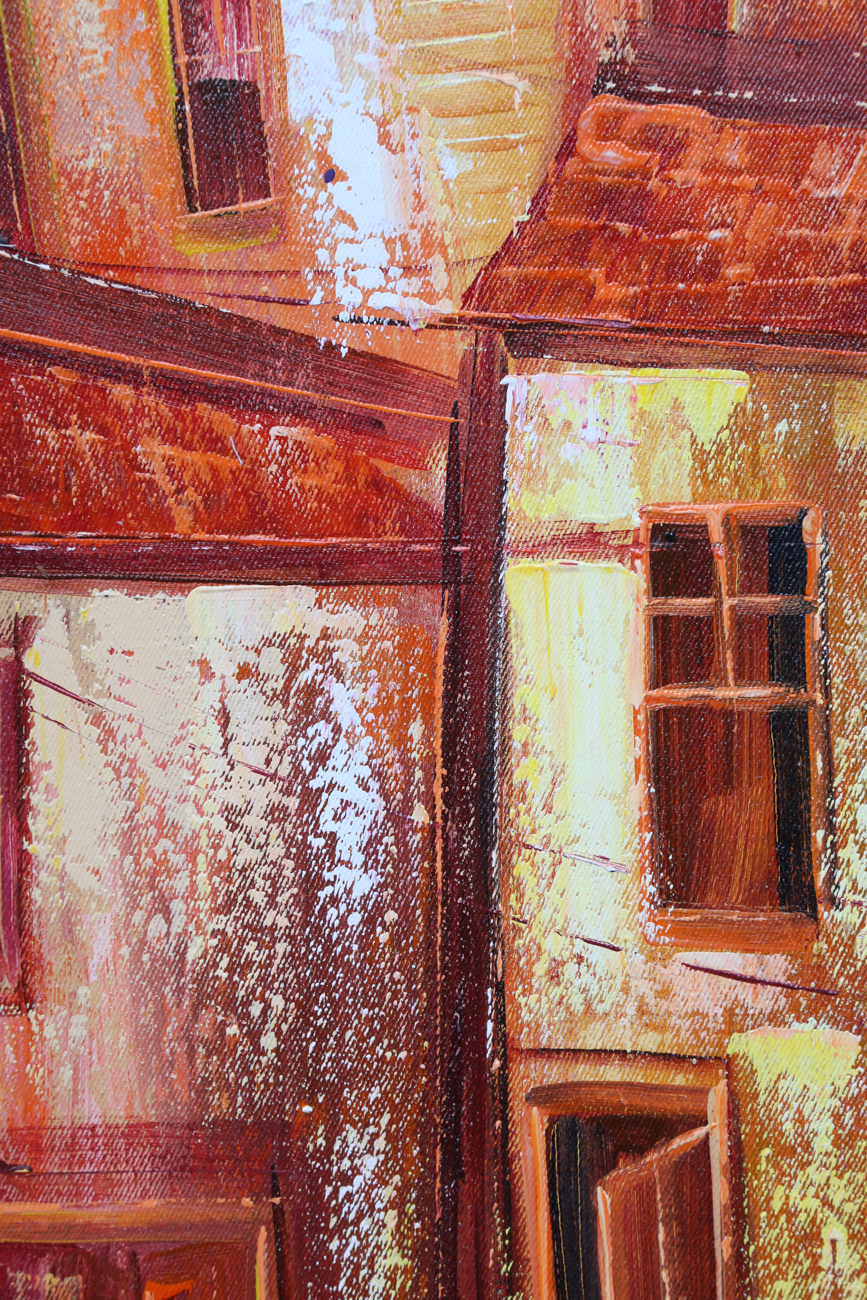 Arnaldo de Moraes Original Oil Painting On Canvas "Jesus Te Ama"