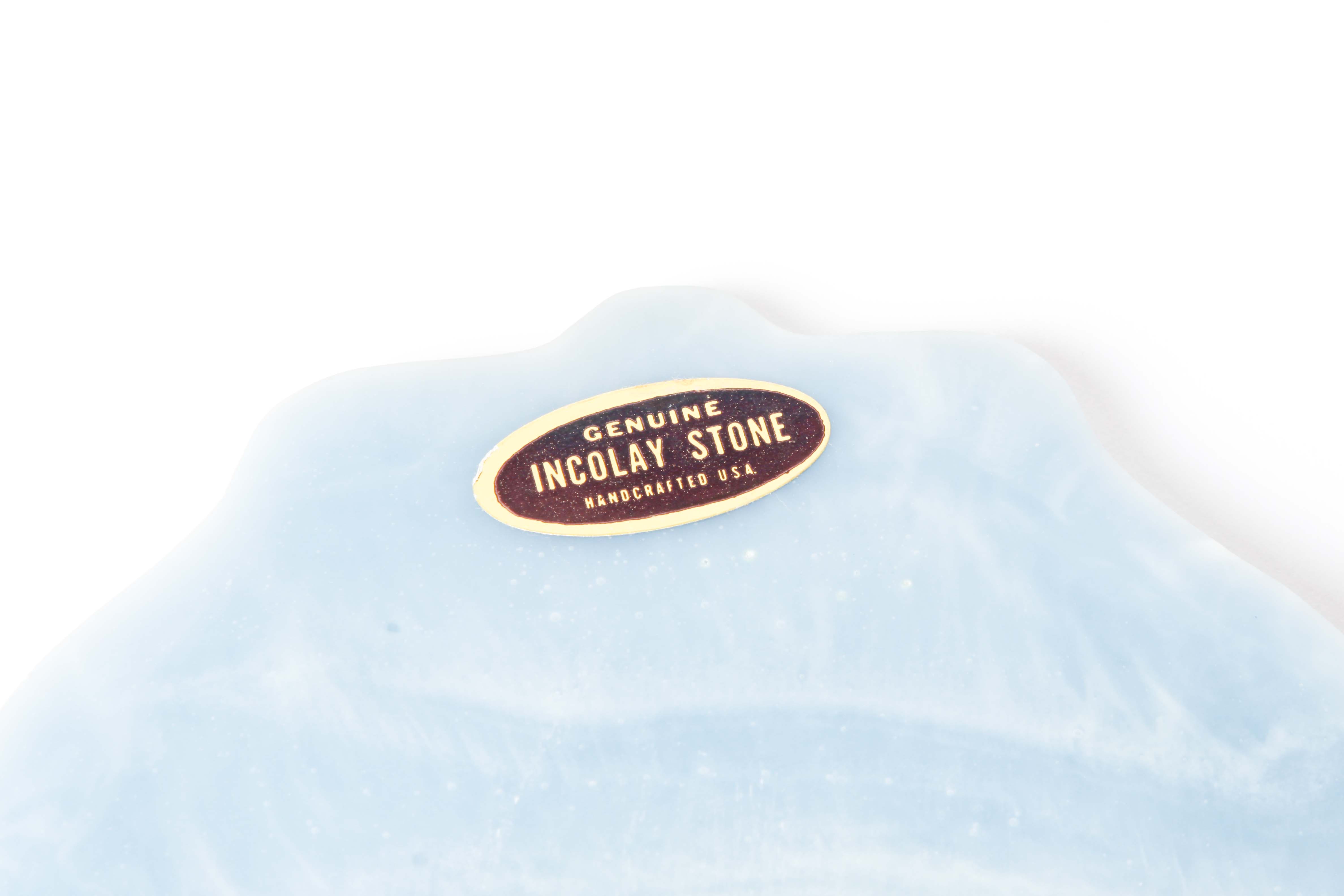 Genuine Incolay Stone Hinged Box