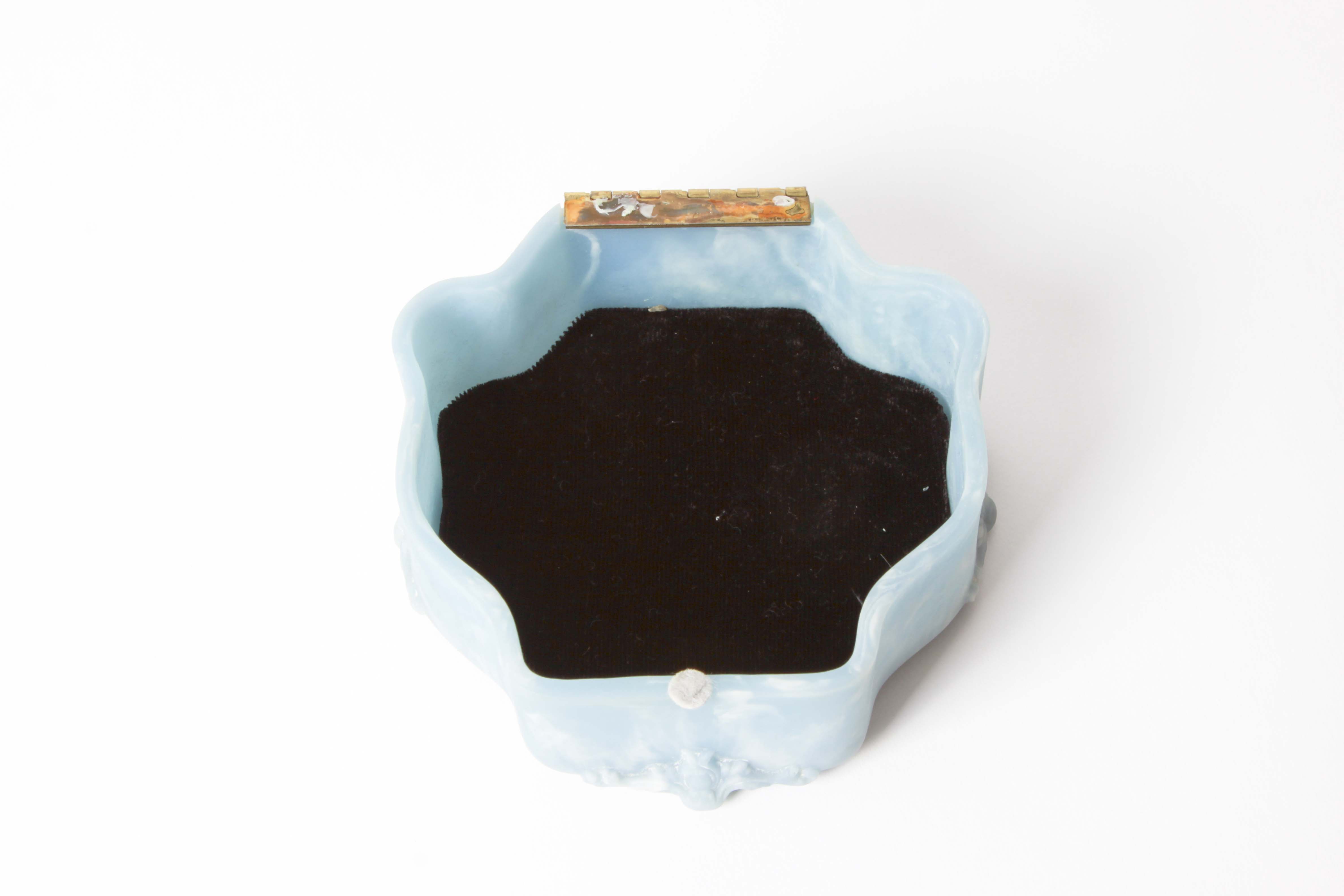 Genuine Incolay Stone Hinged Box