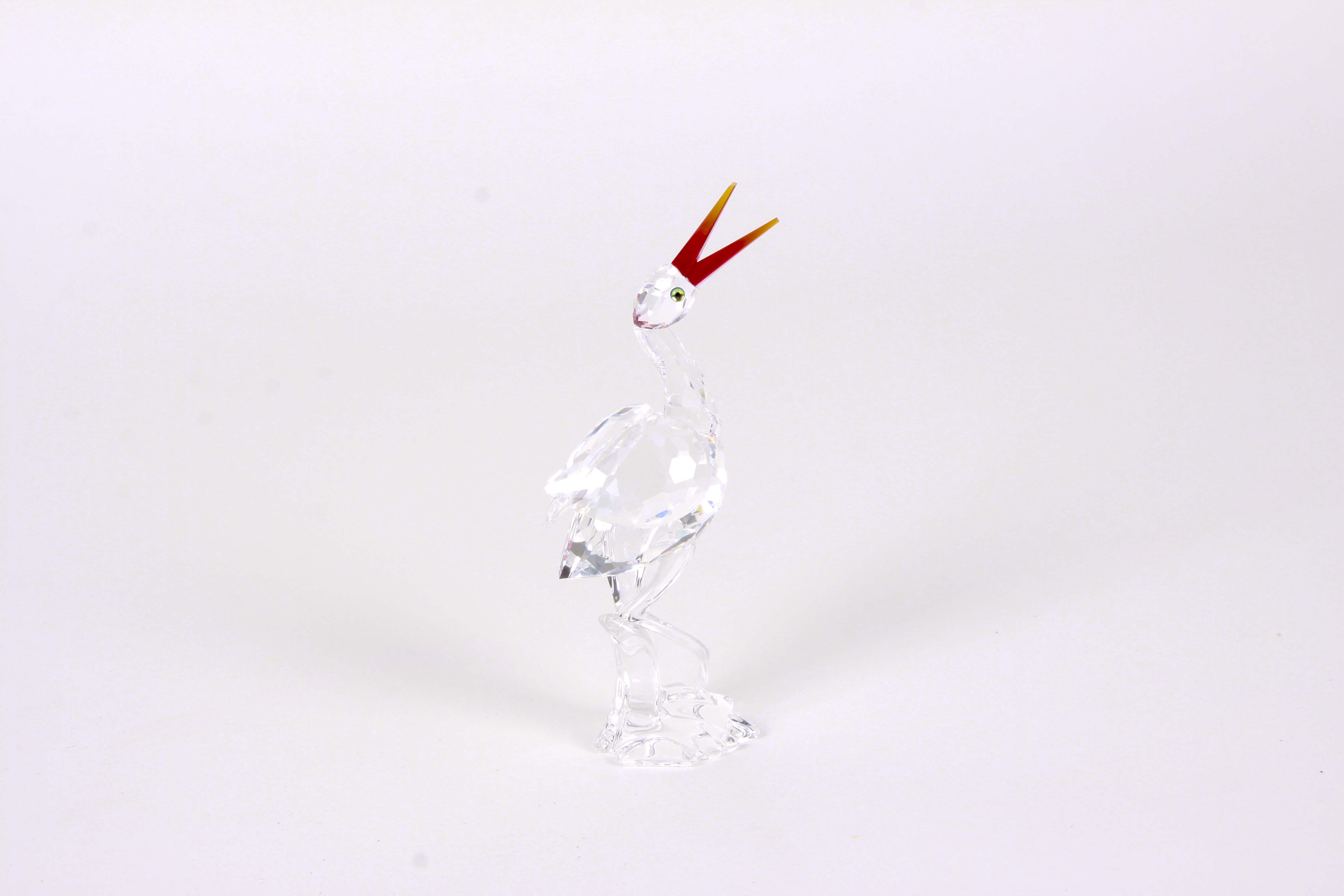 Swarovski Dolphin and Bird Crystal FIgurines