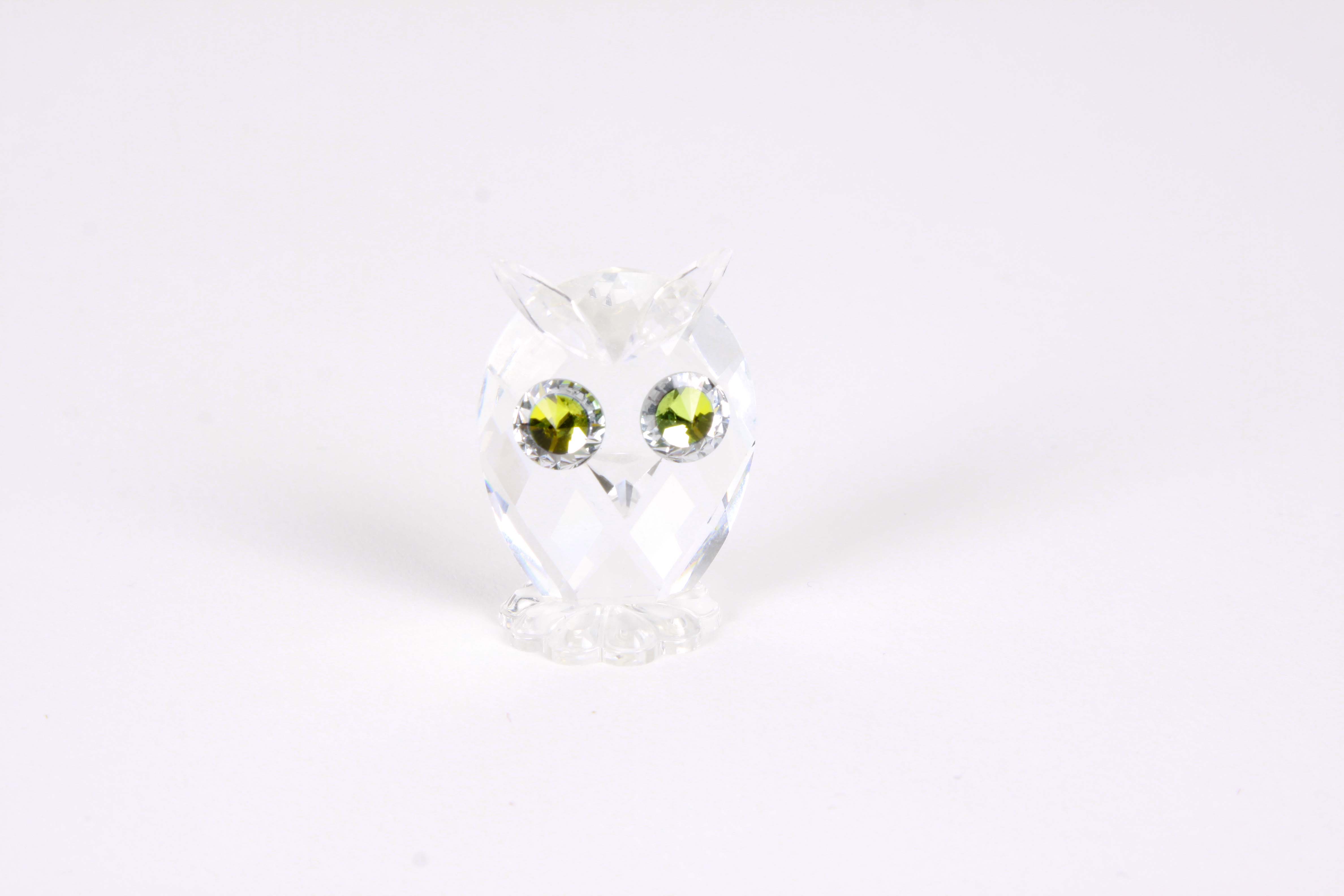 Vintage Swarovski Crystal Bird Figurines