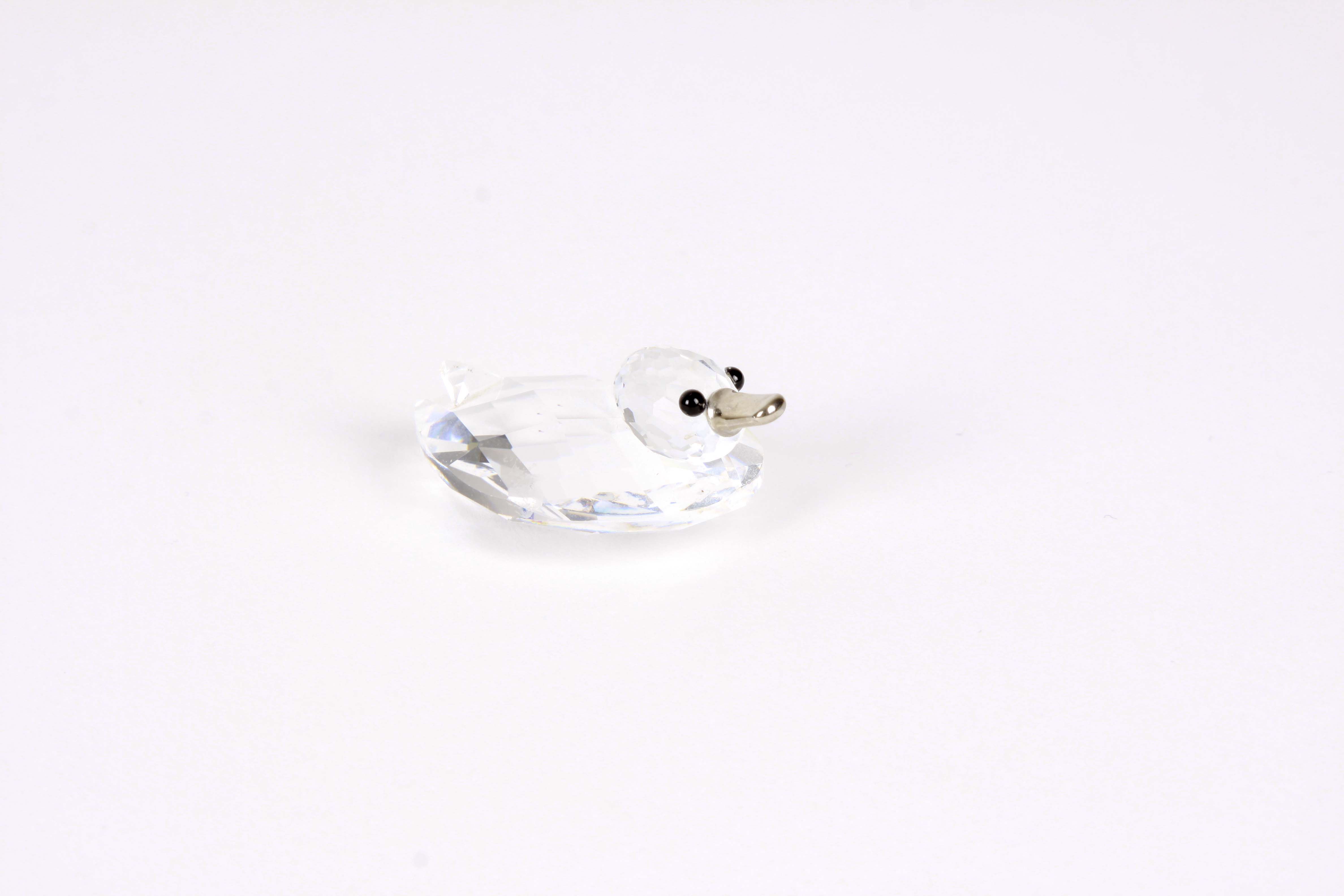 Vintage Swarovski Crystal Bird Figurines