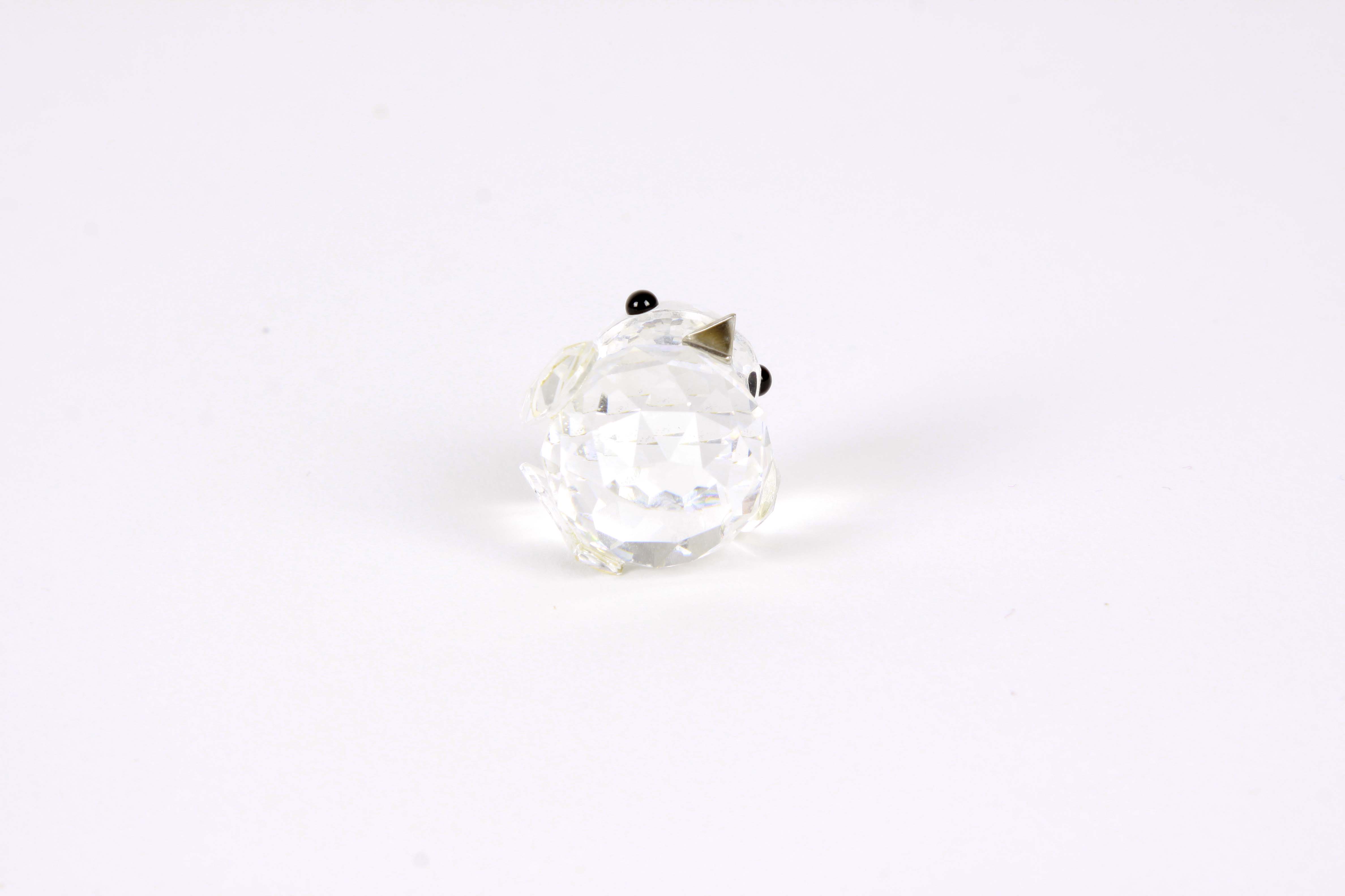 Vintage Swarovski Crystal Bird Figurines