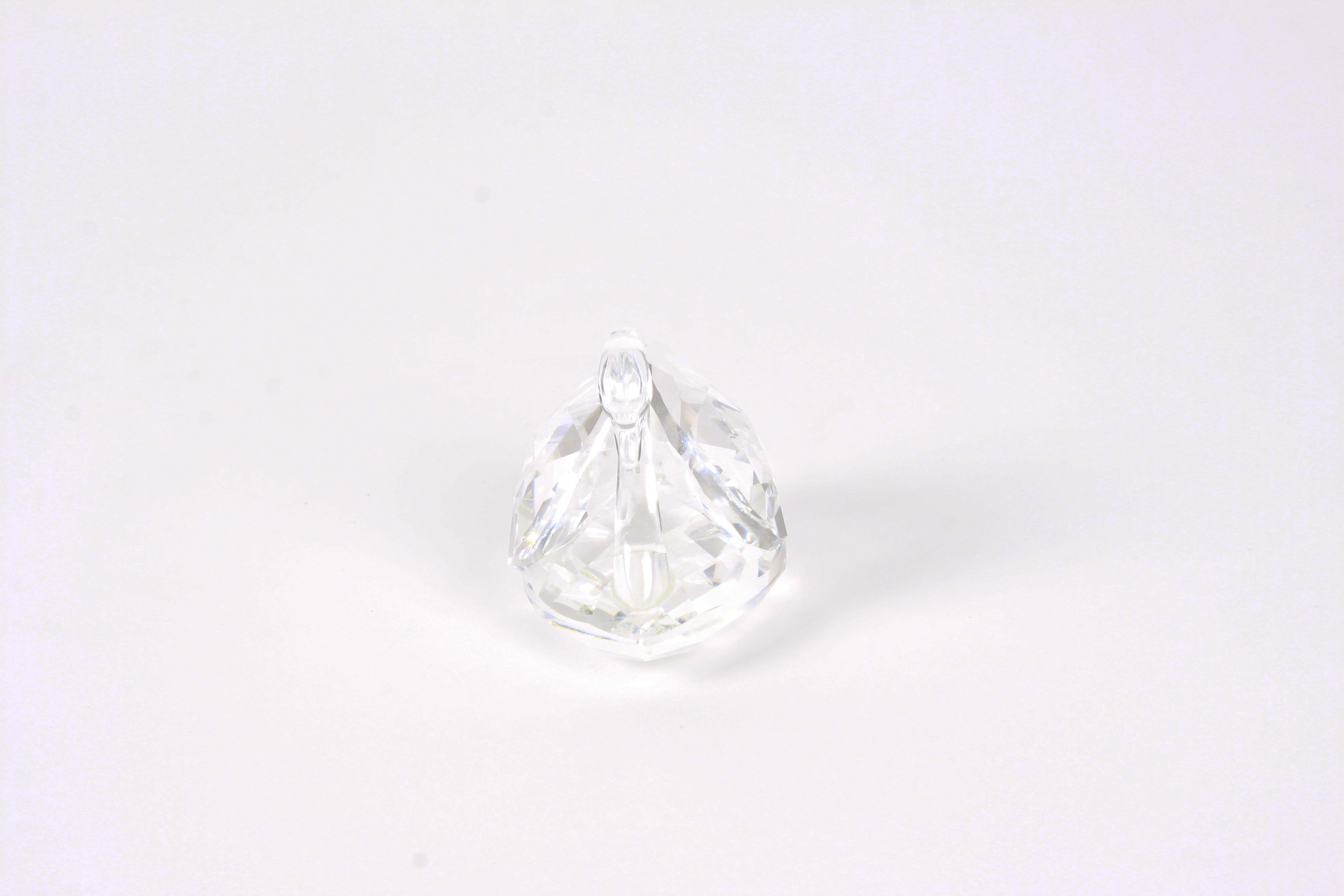 Three Vintage Swarovski Crystal Swans