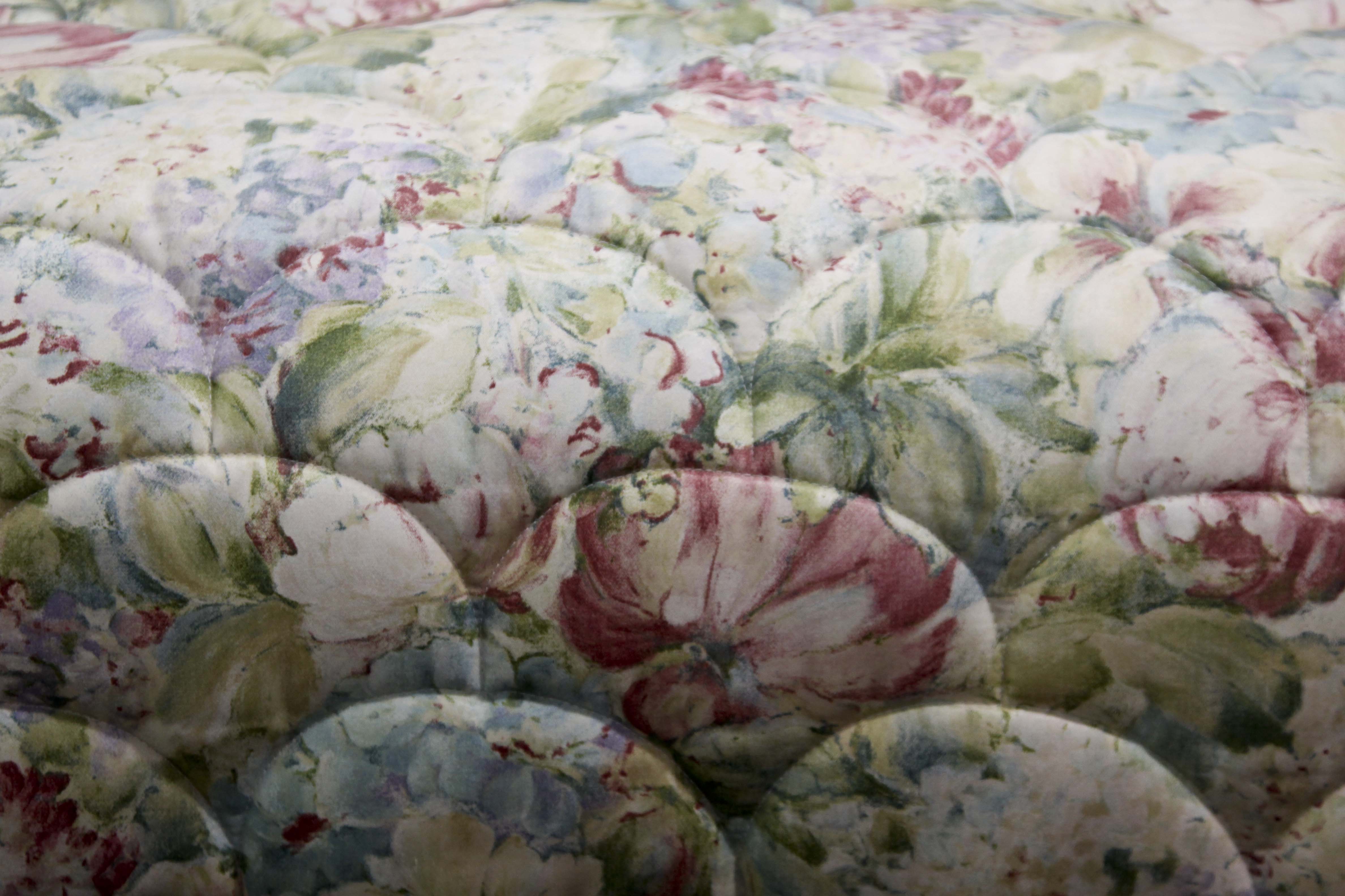 Queen-Size Bed Frame with Custom Bedding