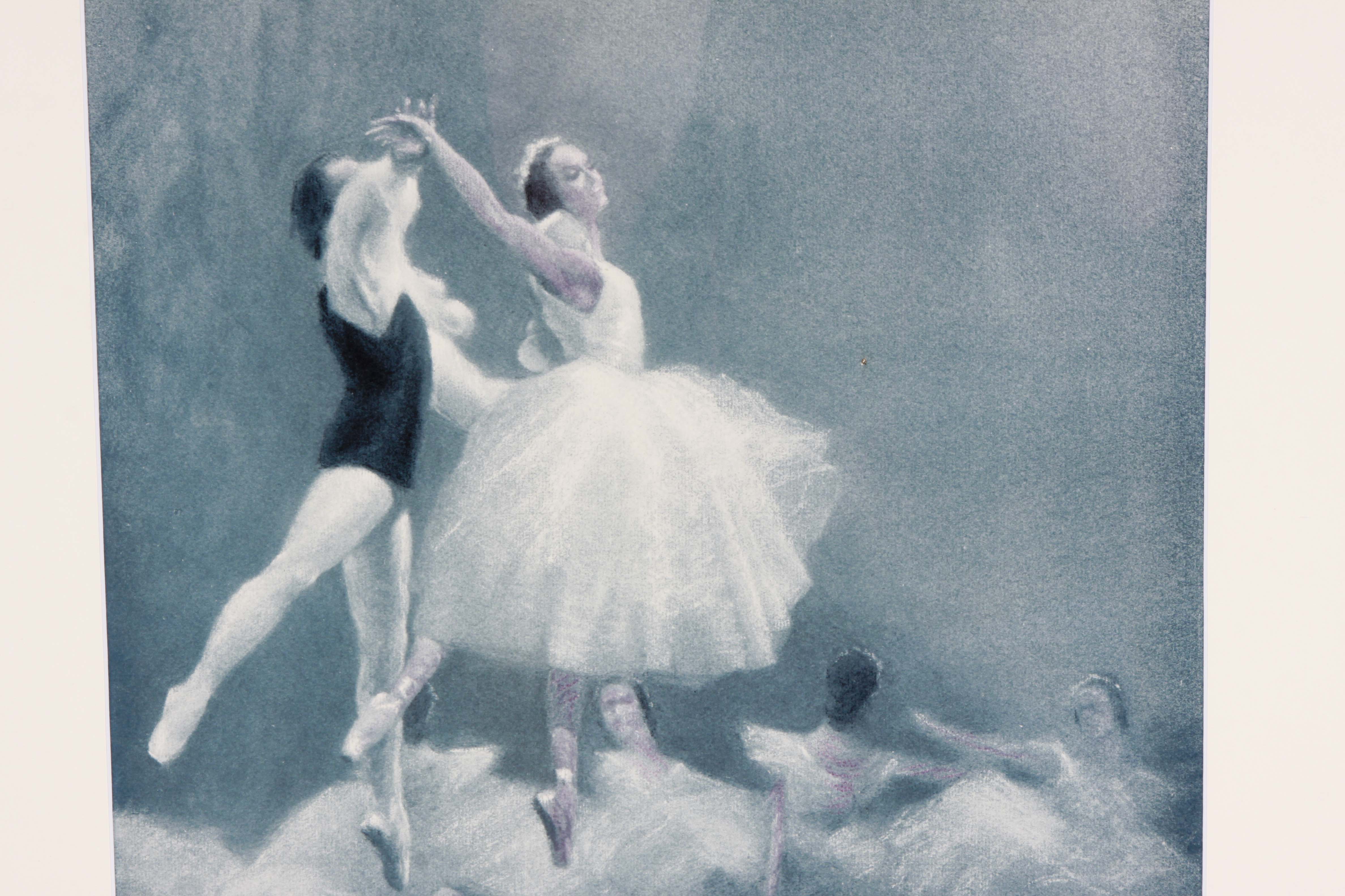 August von Munchhausen Lithographs After Drawings of Live Ballet