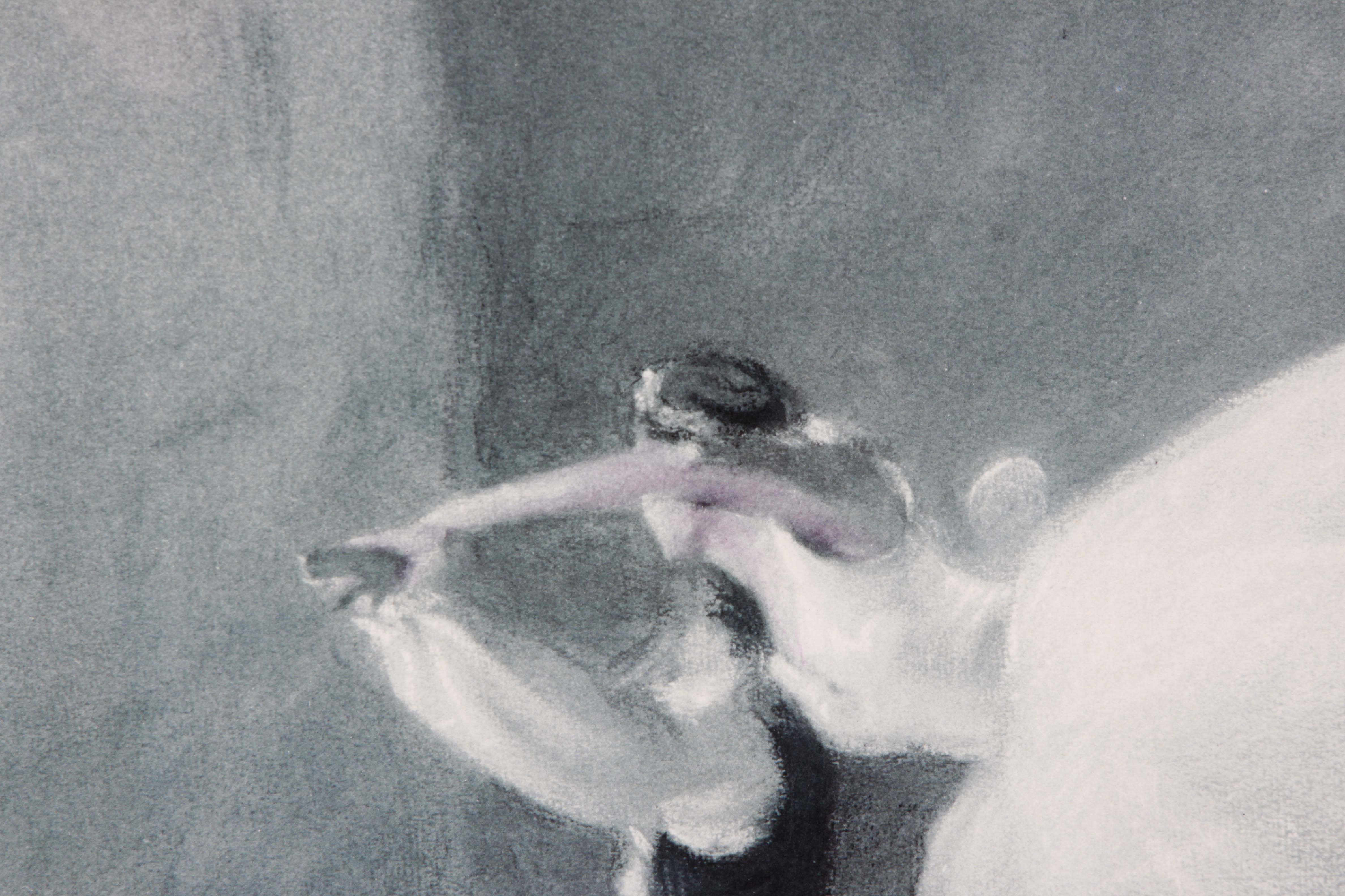 August von Munchhausen Lithographs After Drawings of Live Ballet