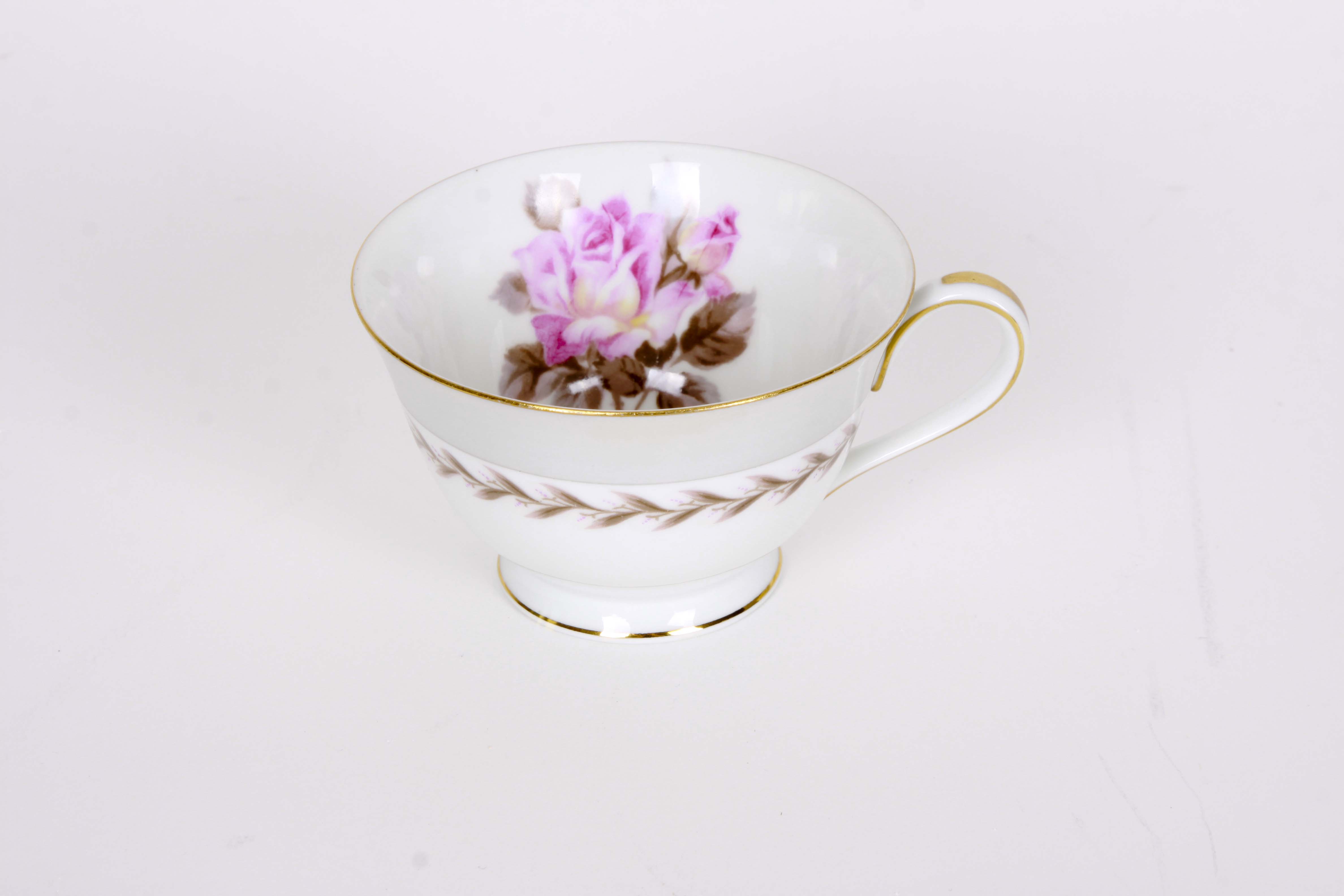 Twelve Place Settings of Noritake "Rosemont"