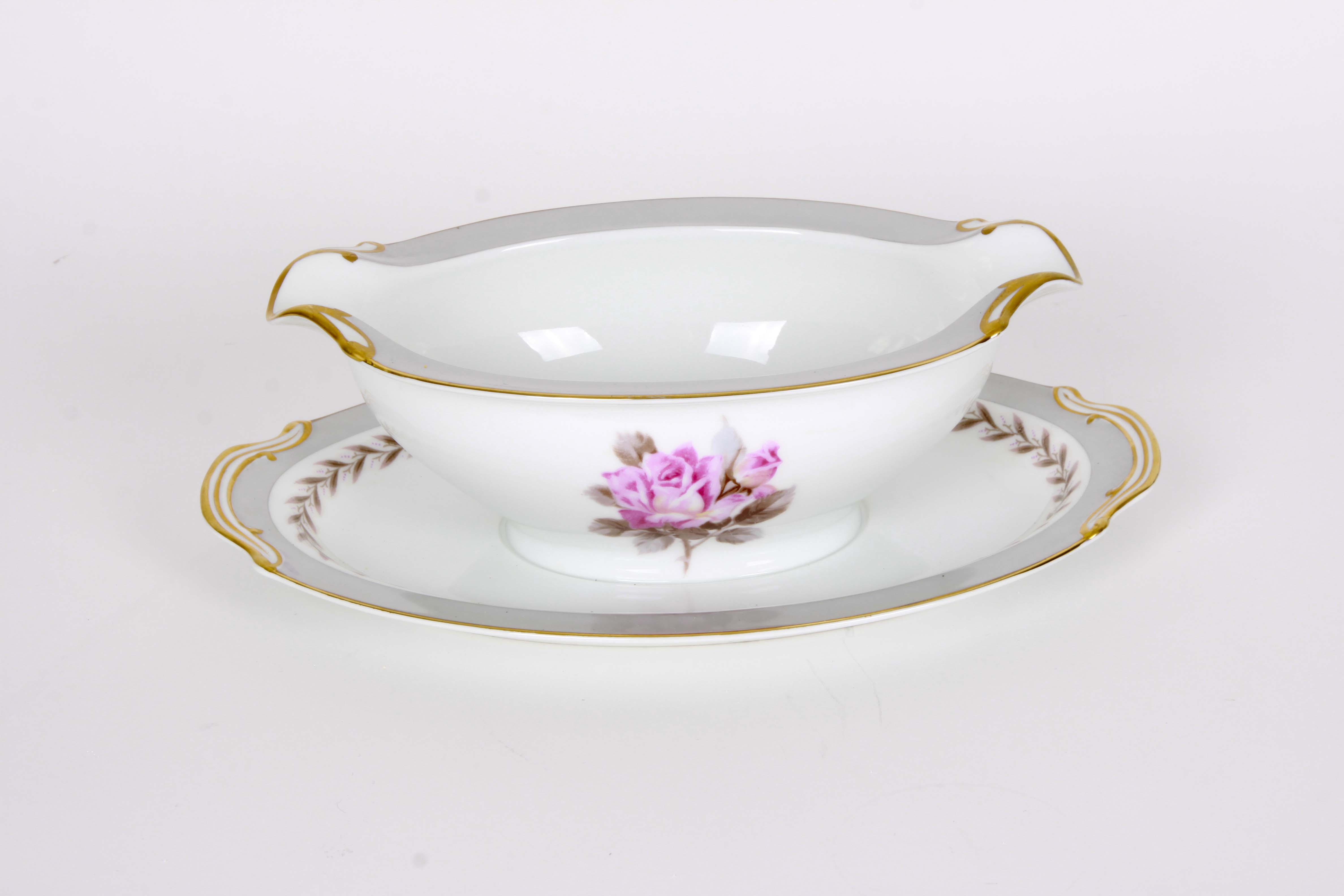 Twelve Place Settings of Noritake "Rosemont"