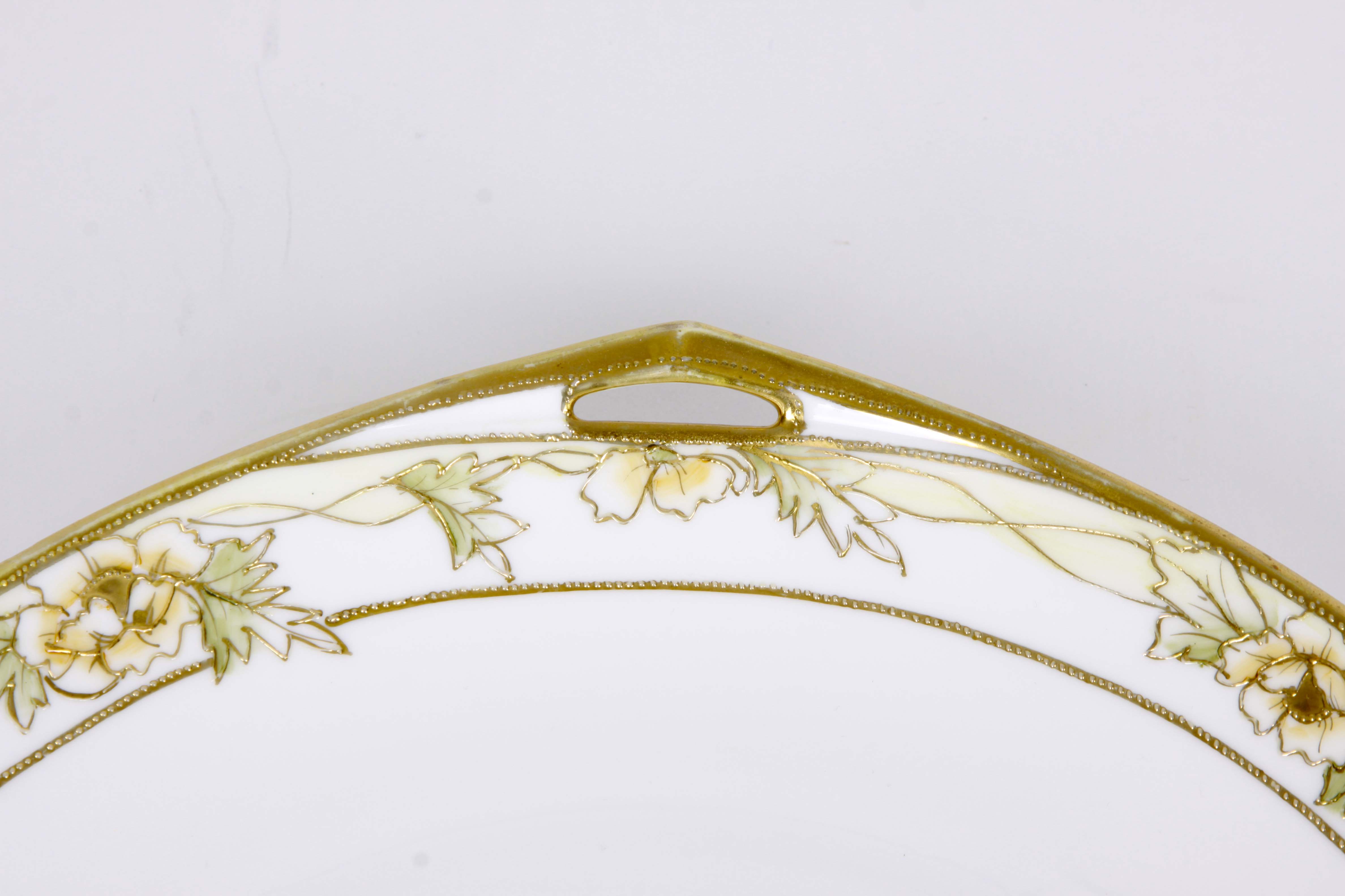 Wooden Tray With Assorted Vintage China