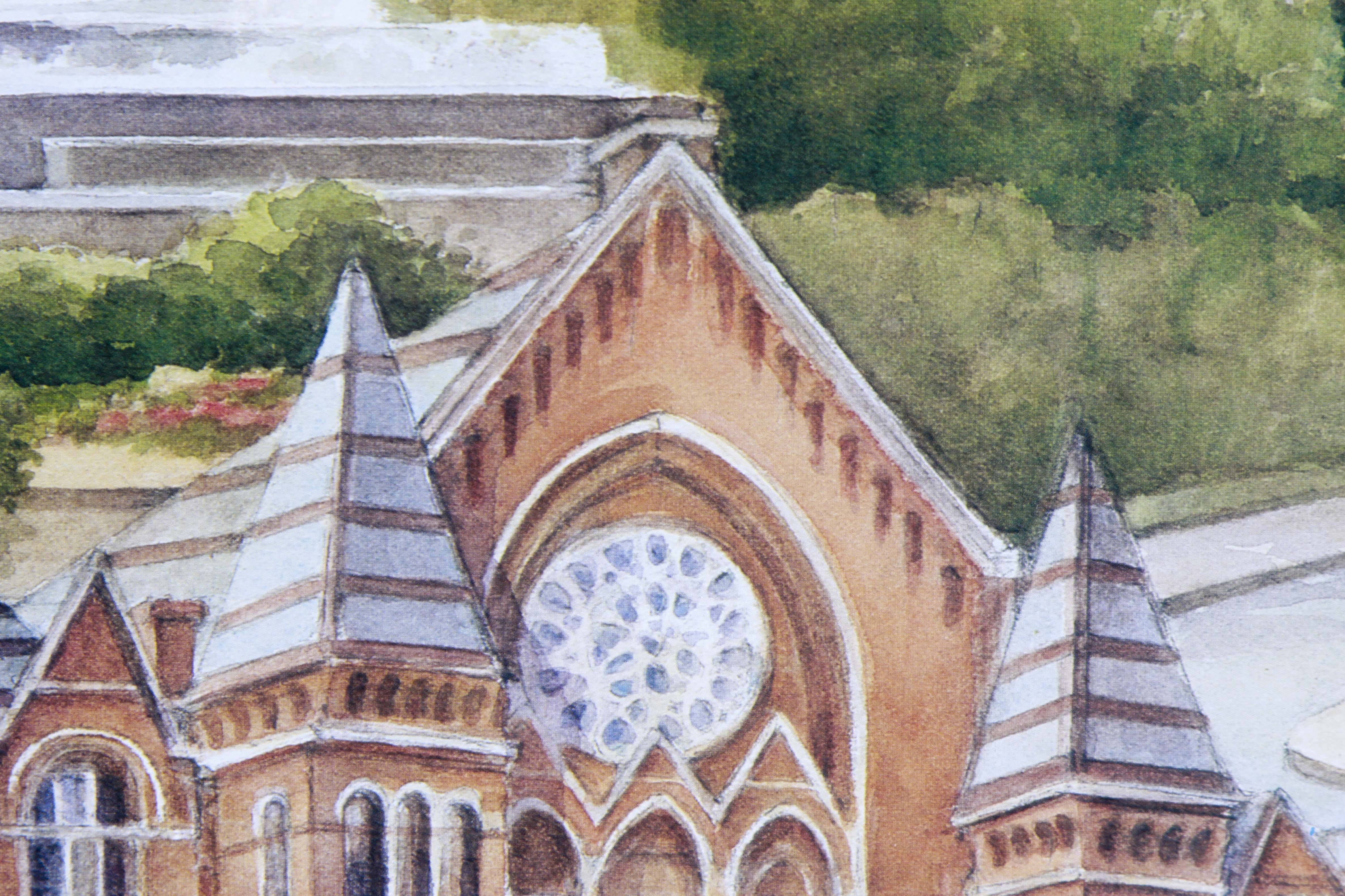 Sally Cade Signed Limited Edition Print of Cincinnati