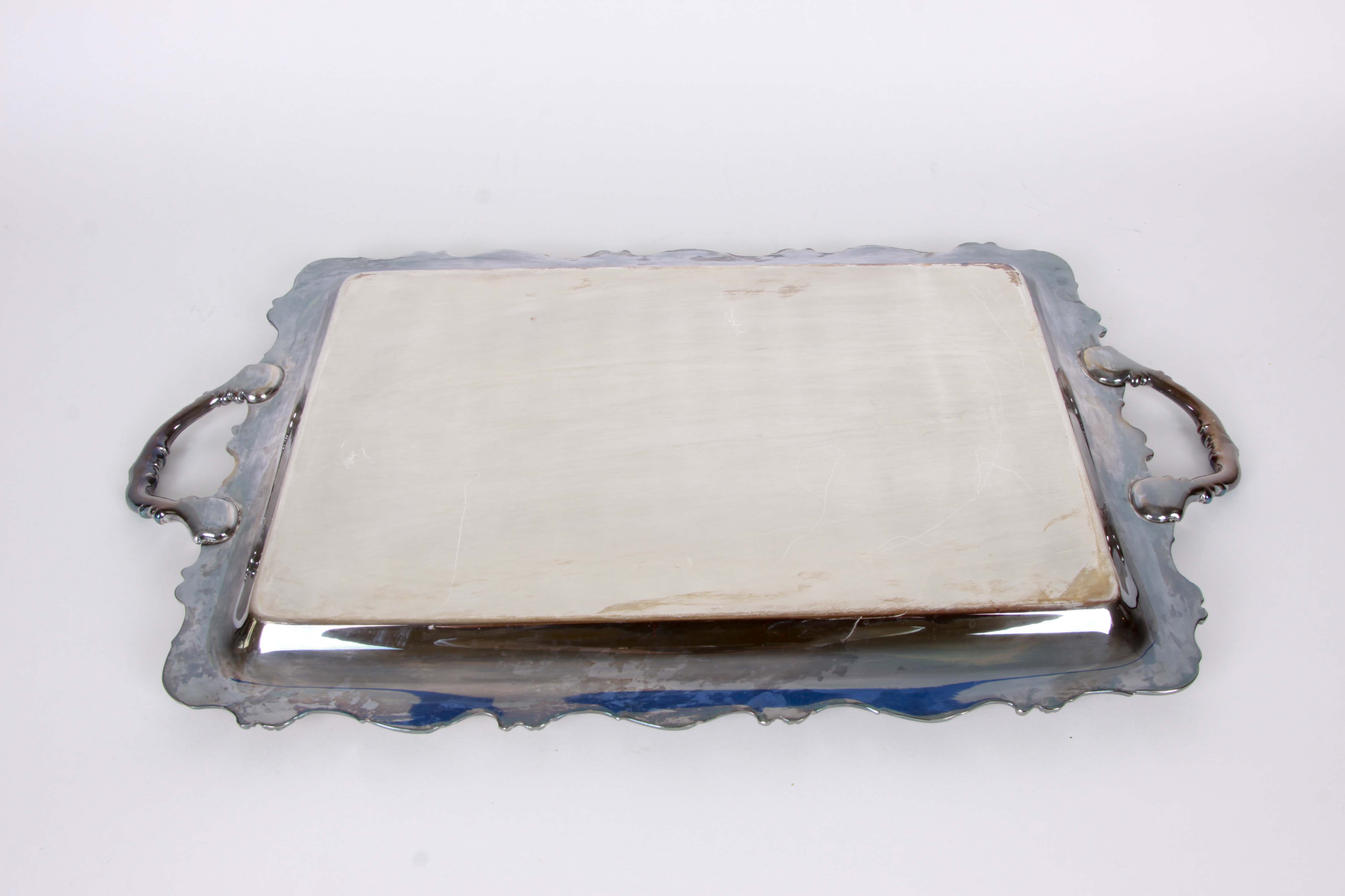 Wilcox International Silver Plate "American Rose" Tea and Coffee Set