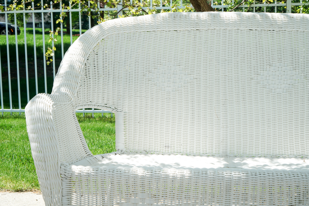 Hampton Bay Synthetic Wicker Seating Group