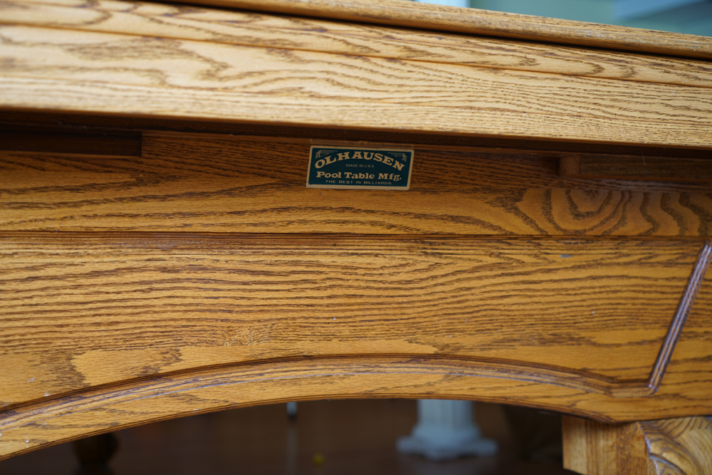 Olhausen Pool Table and Billiard Balls