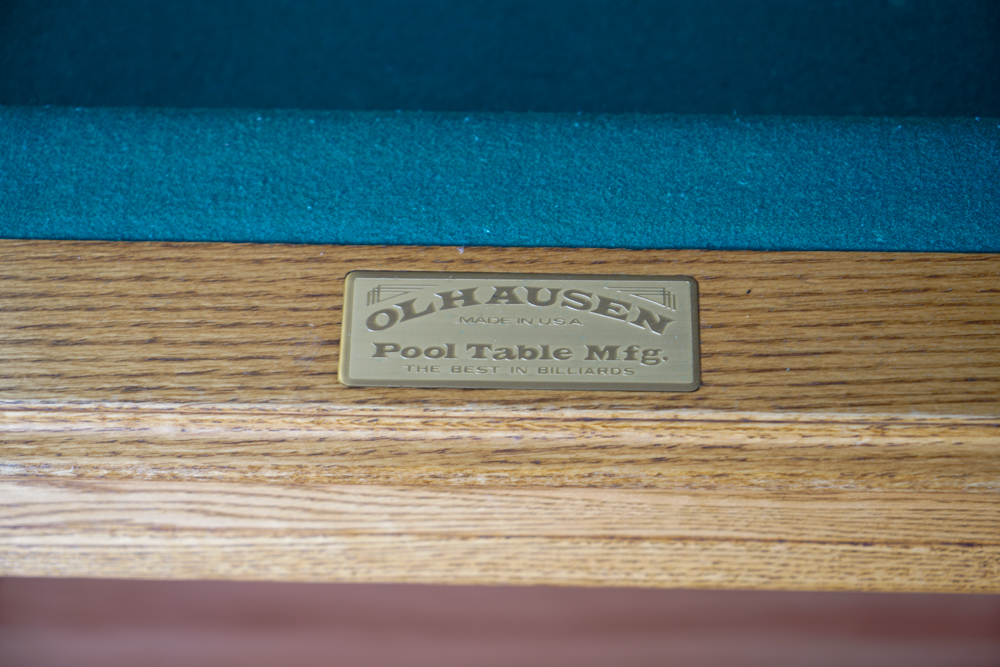 Olhausen Pool Table and Billiard Balls