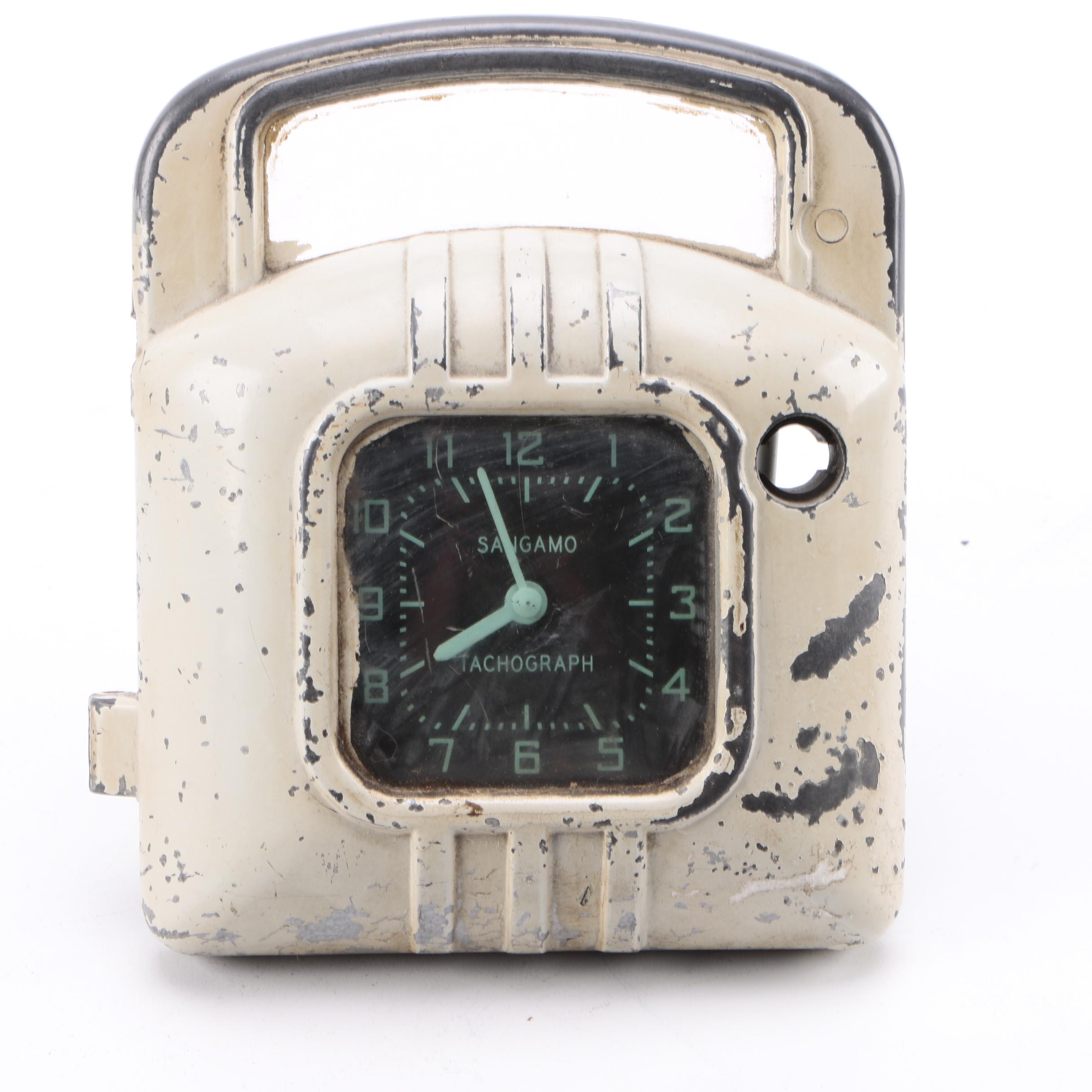 Vintage Sangamo Tachograph Clock