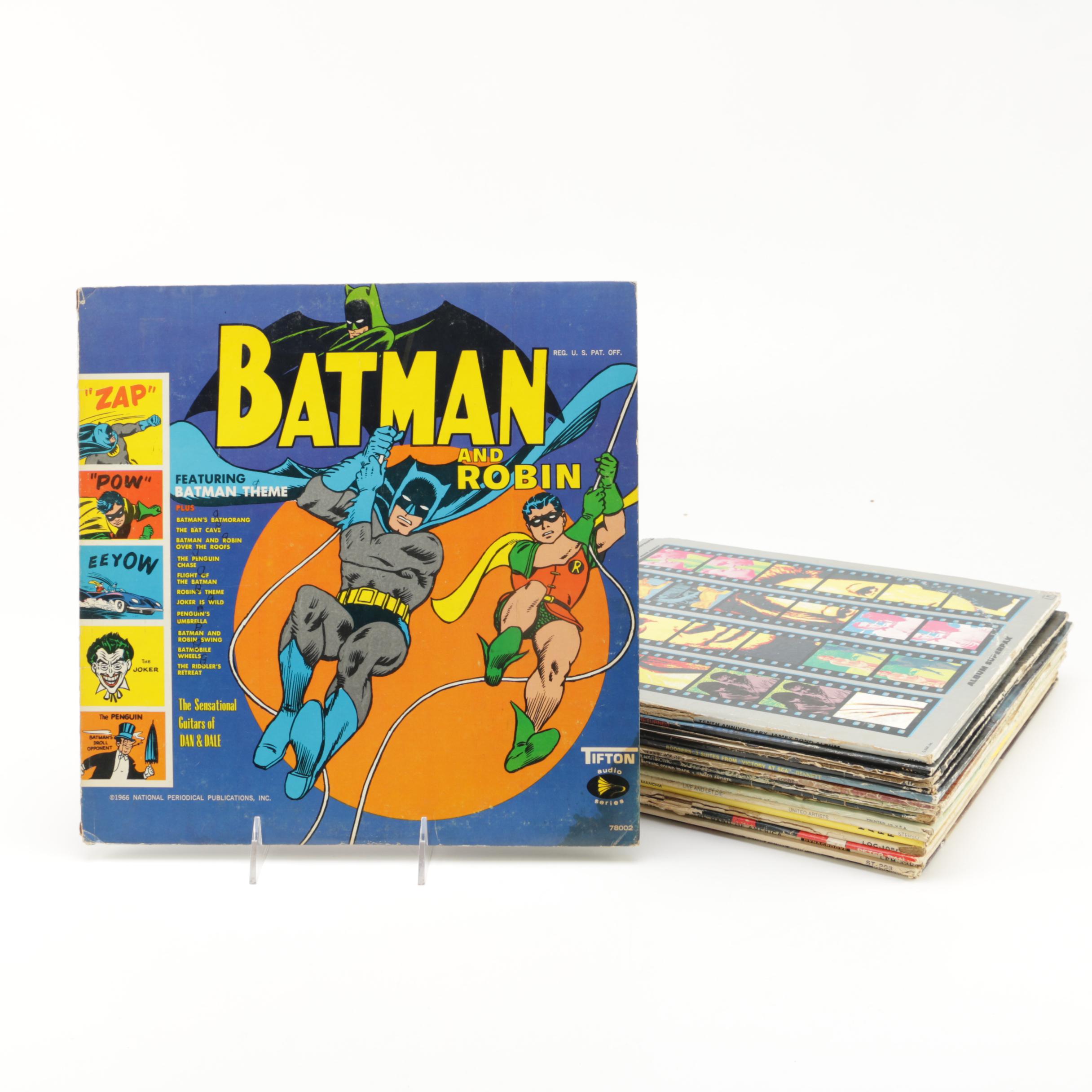 Batman, True Grit, James Bond and Other Soundtrack LPs