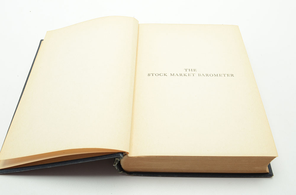 1922 "The Stock Market Barometer"