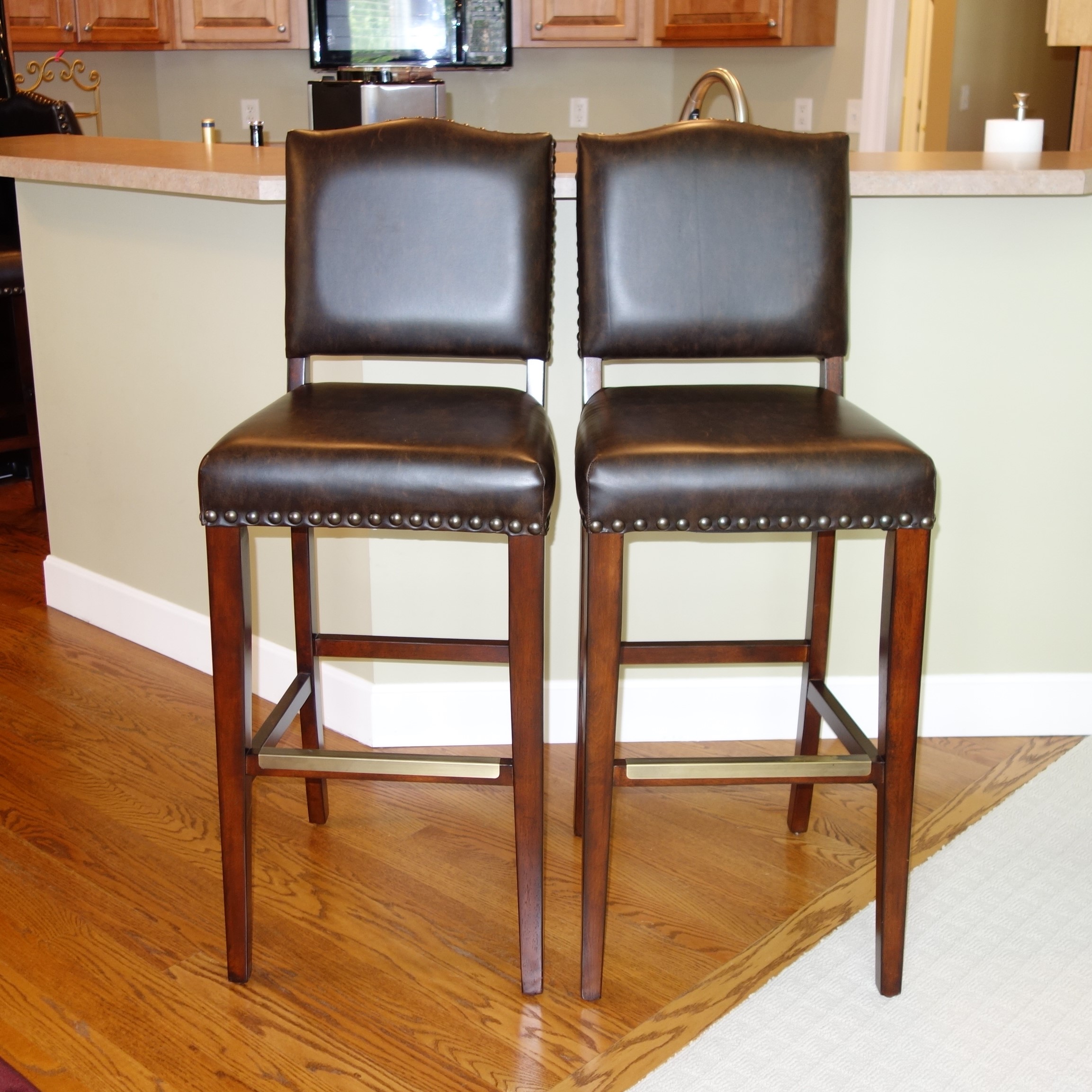 Leather Bar Stools