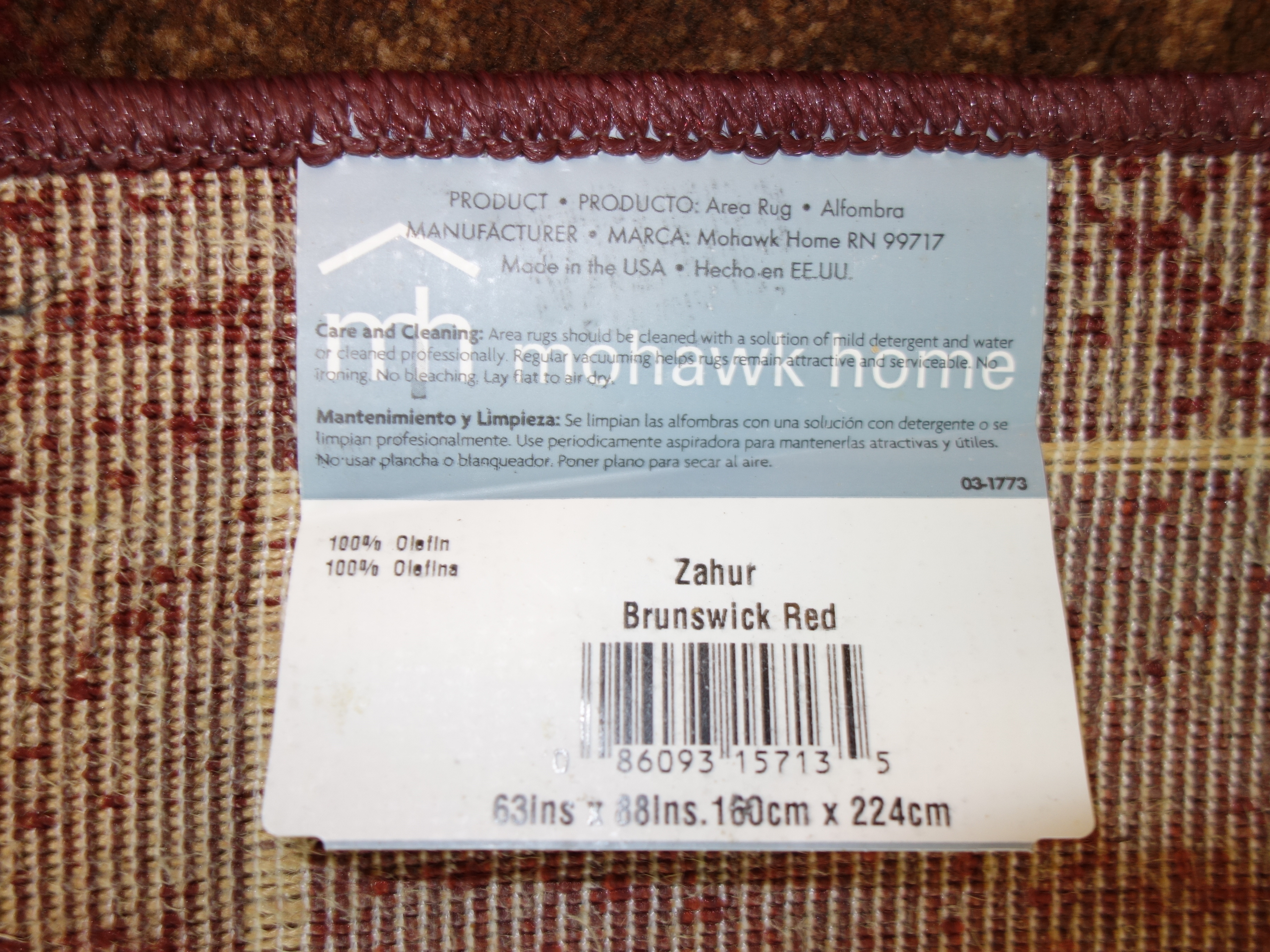 Modern Geometrical Design Area Rug