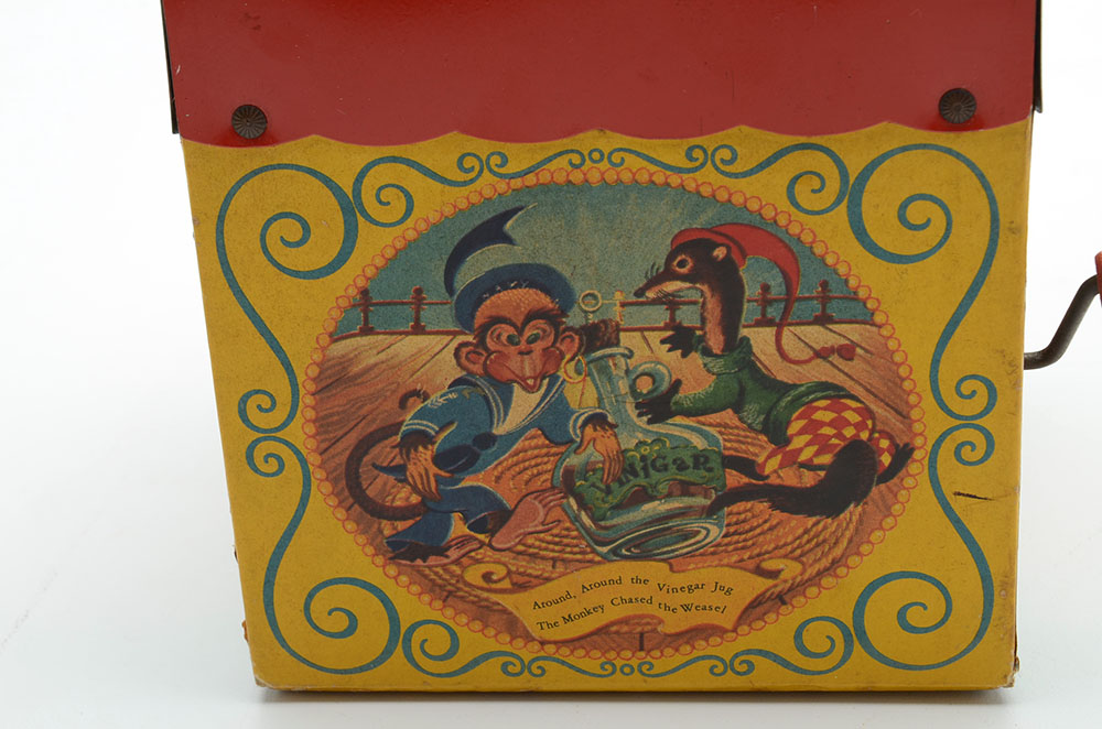 Vintage Mattel Music Maker Jack in the Box