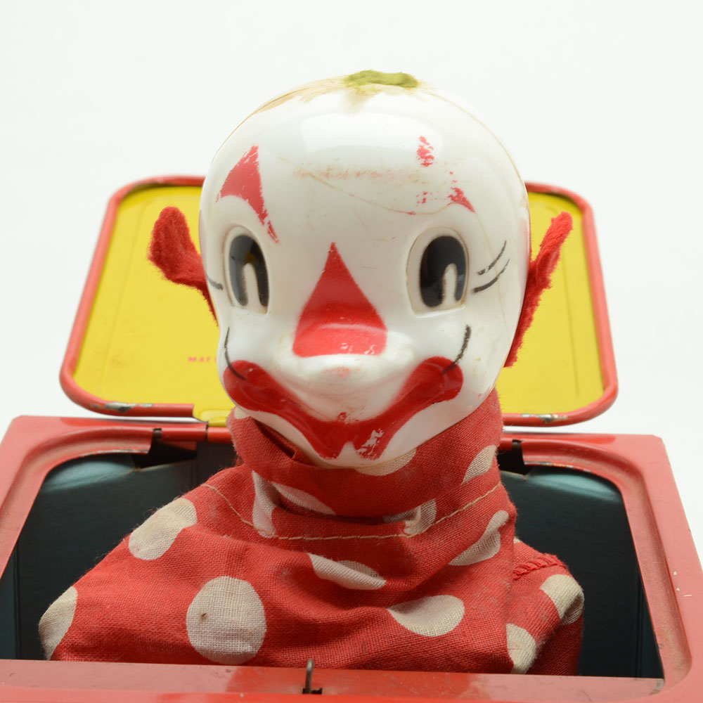Vintage Mattel Music Maker Jack in the Box