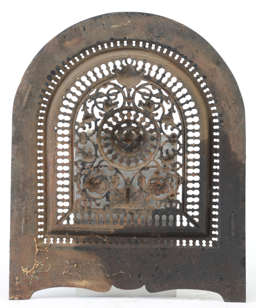 Antique Cast Iron Fireplace Covers