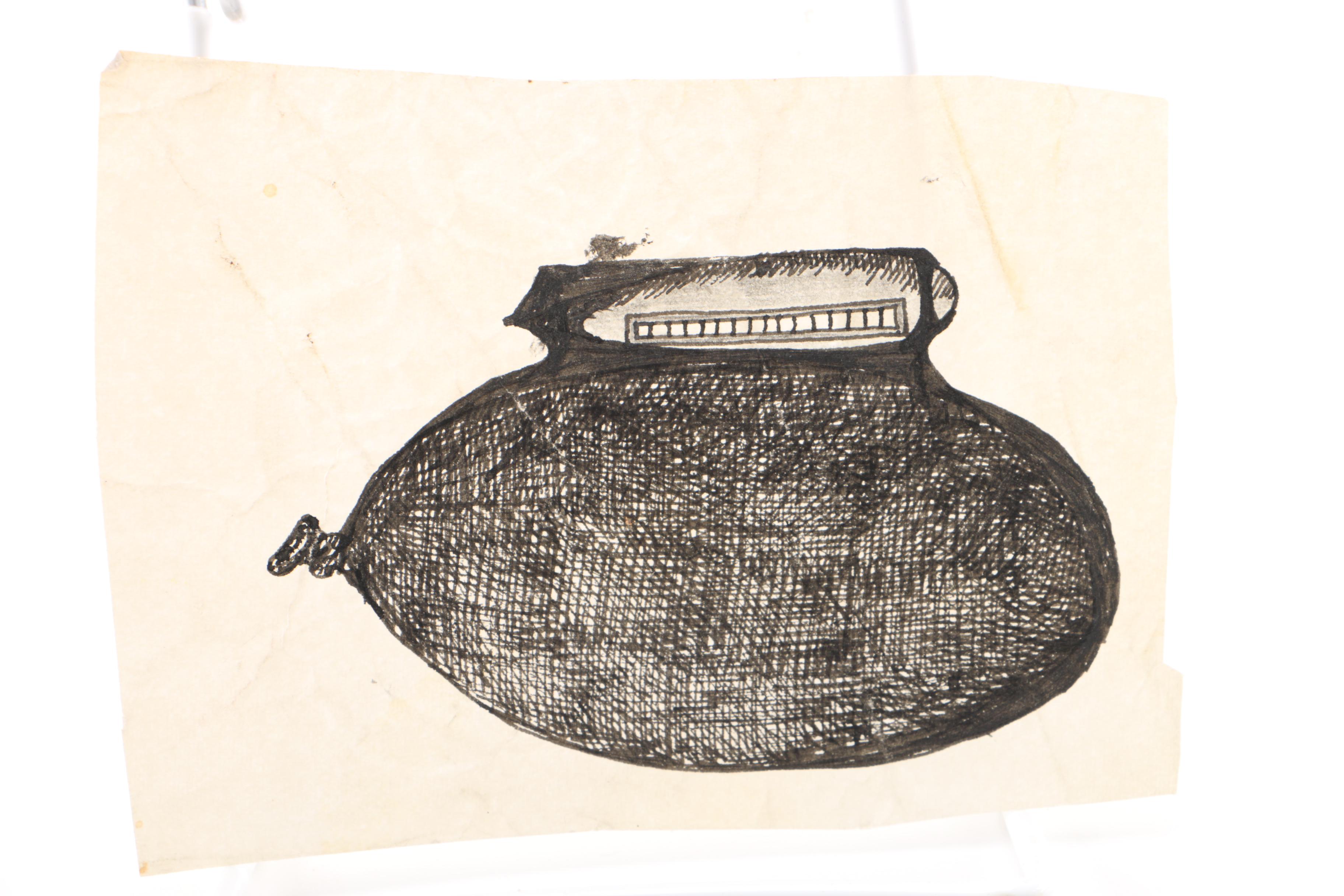 Paris Theodore Original Ink Sketches