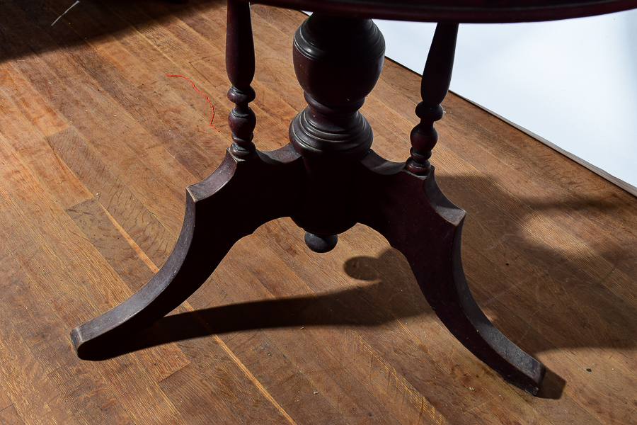 Antique Victorian Pedestal Parlor Table